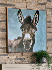 Orleans Furniture - Ashley Furniture - Landerton Wall Decor - Wall Art / Brown/Blue/White - A8000488