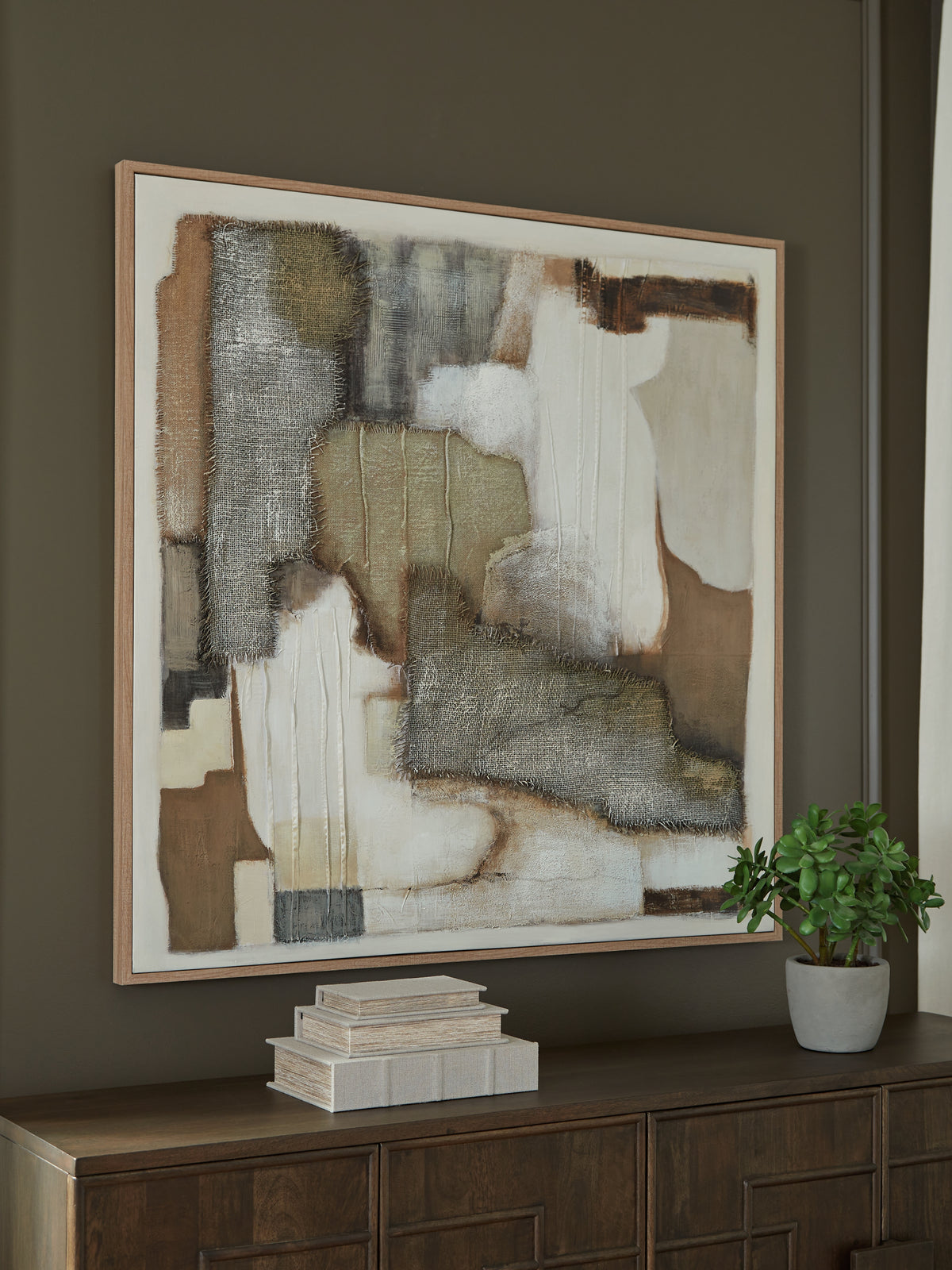 Orleans Furniture - Ashley Furniture - Wylander Wall Decor - Wall Art / Tan/Brown/Gray - A8000497