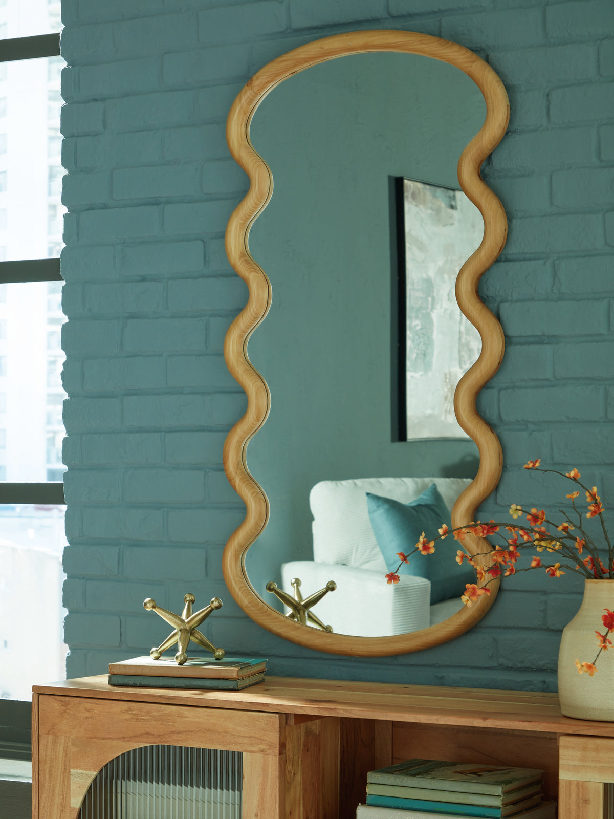 Orleans Furniture - Ashley Furniture - Serendis Mirror - Accent Mirror / Brown - A8010412