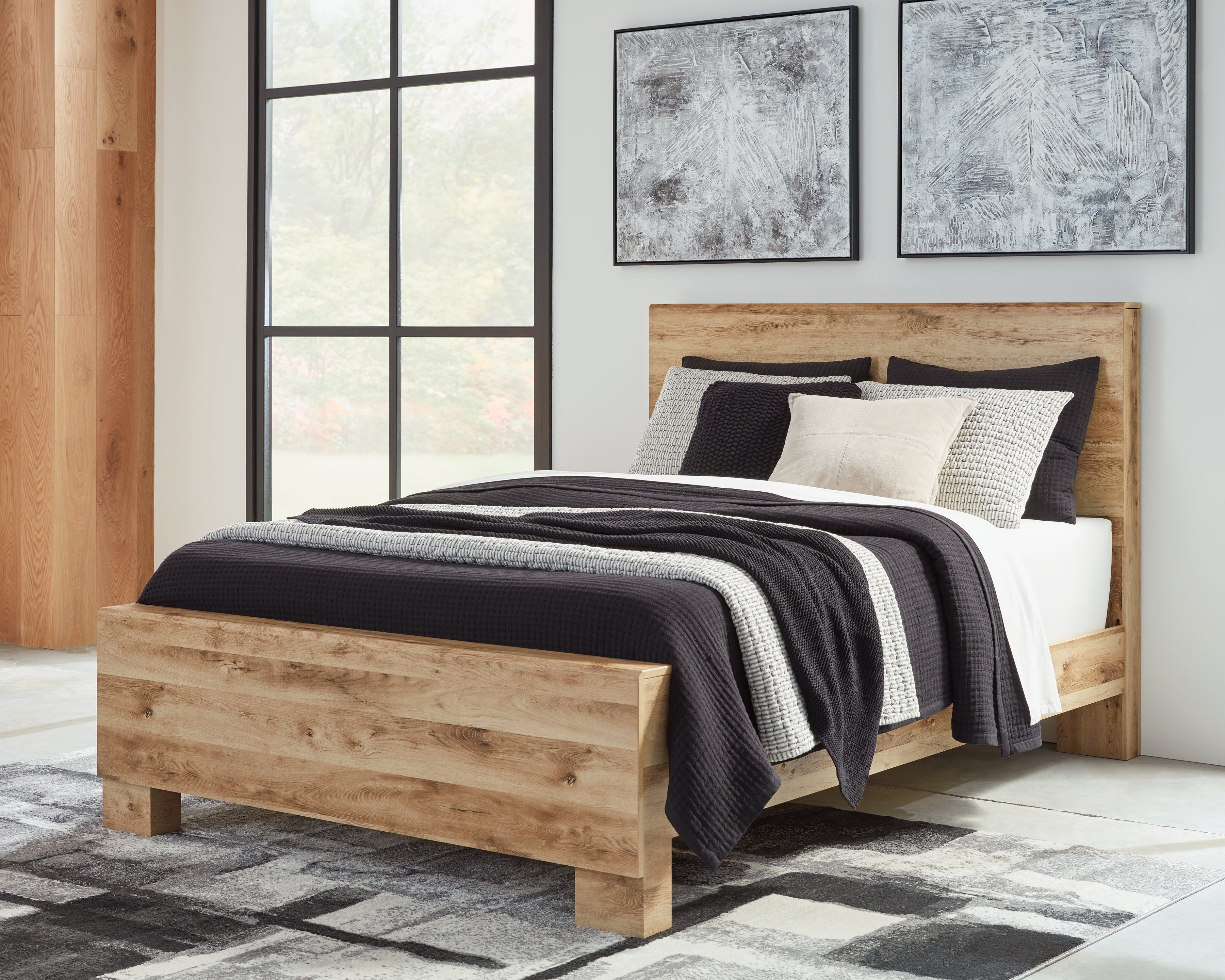 Orleans Furniture - Ashley Furniture - Hyanna Bedroom - Queen Panel Bed / Tan Brown - B1050B2
