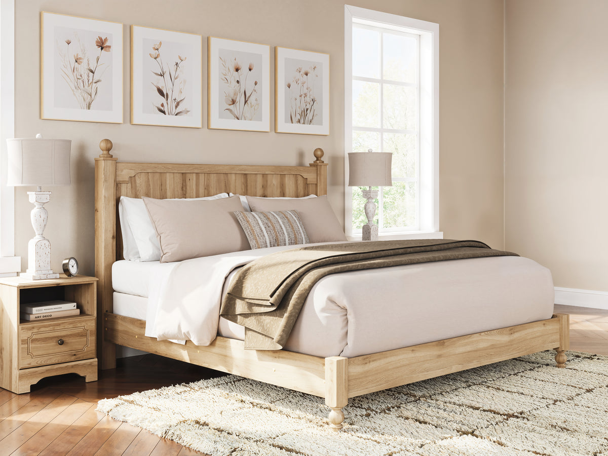 Orleans Furniture - Ashley Furniture - Aleaport Bedroom - Dresser and Mirror / Warm Brown - PCB1075B1