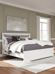 Orleans Furniture - Ashley Furniture - Maeling Bedroom - King Upholstered Panel Bed - PCB1119B4