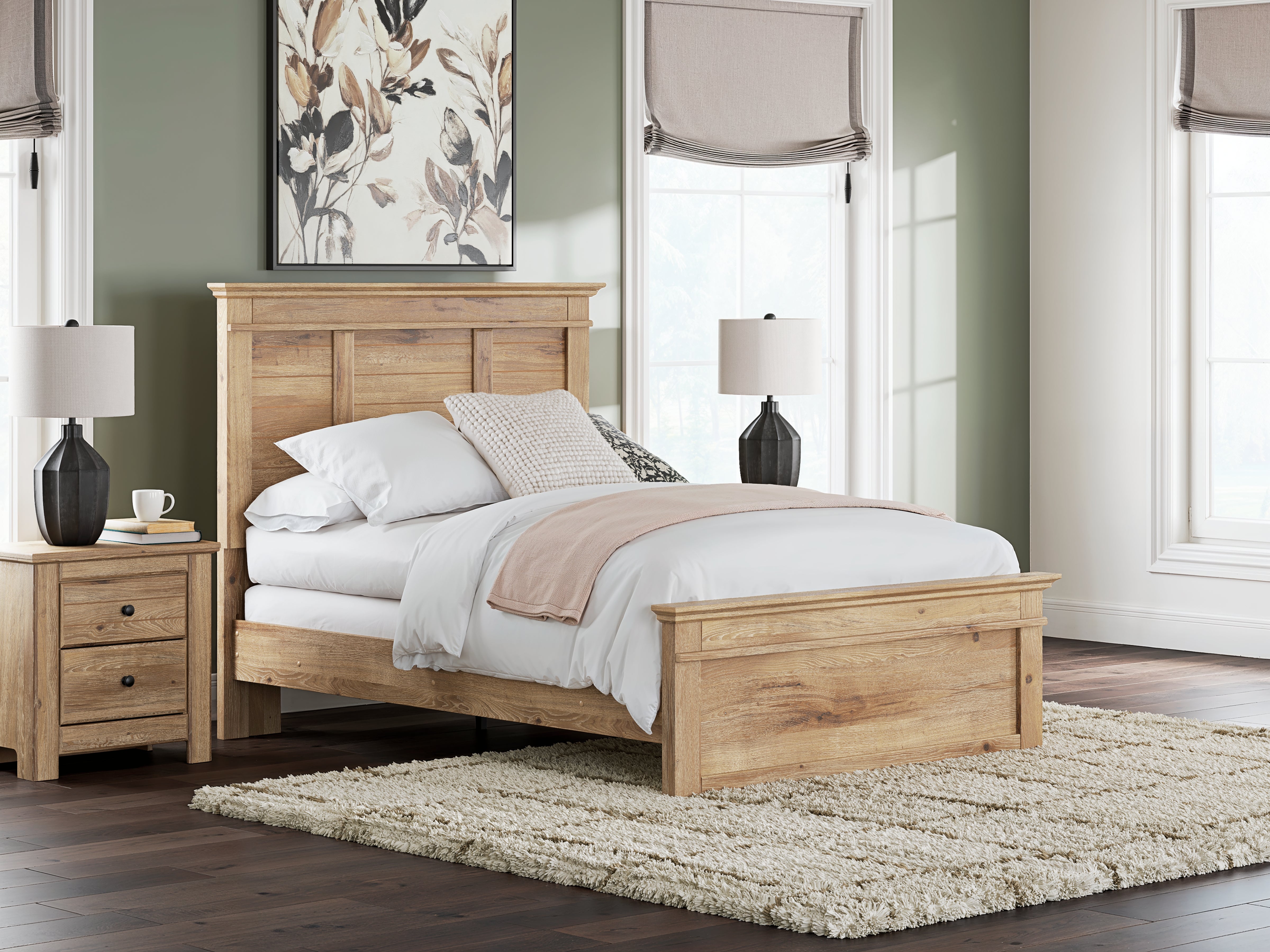 Orleans Furniture - Ashley Furniture - Makidern Bedroom - Full Panel Bed / Tan - PCB1170B19
