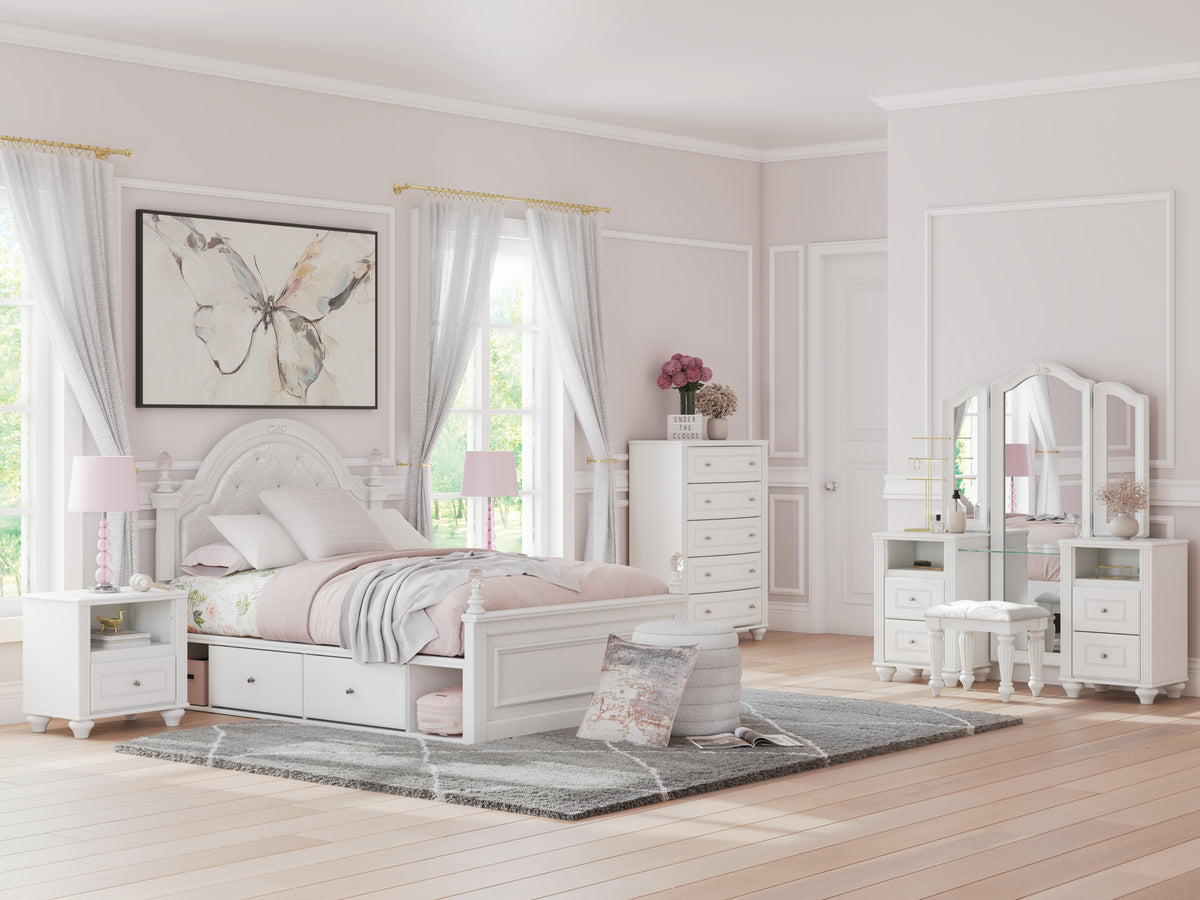 Orleans Furniture - Ashley Furniture - Kozlani Vanity with Mirror - Vanity with Mirror - PCB1819B16
