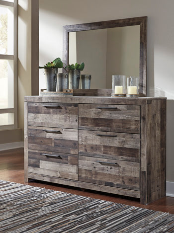 Orleans Furniture - Ashley Furniture - Derekson Bedroom - Bedroom Mirror / Multi Gray - B200-36