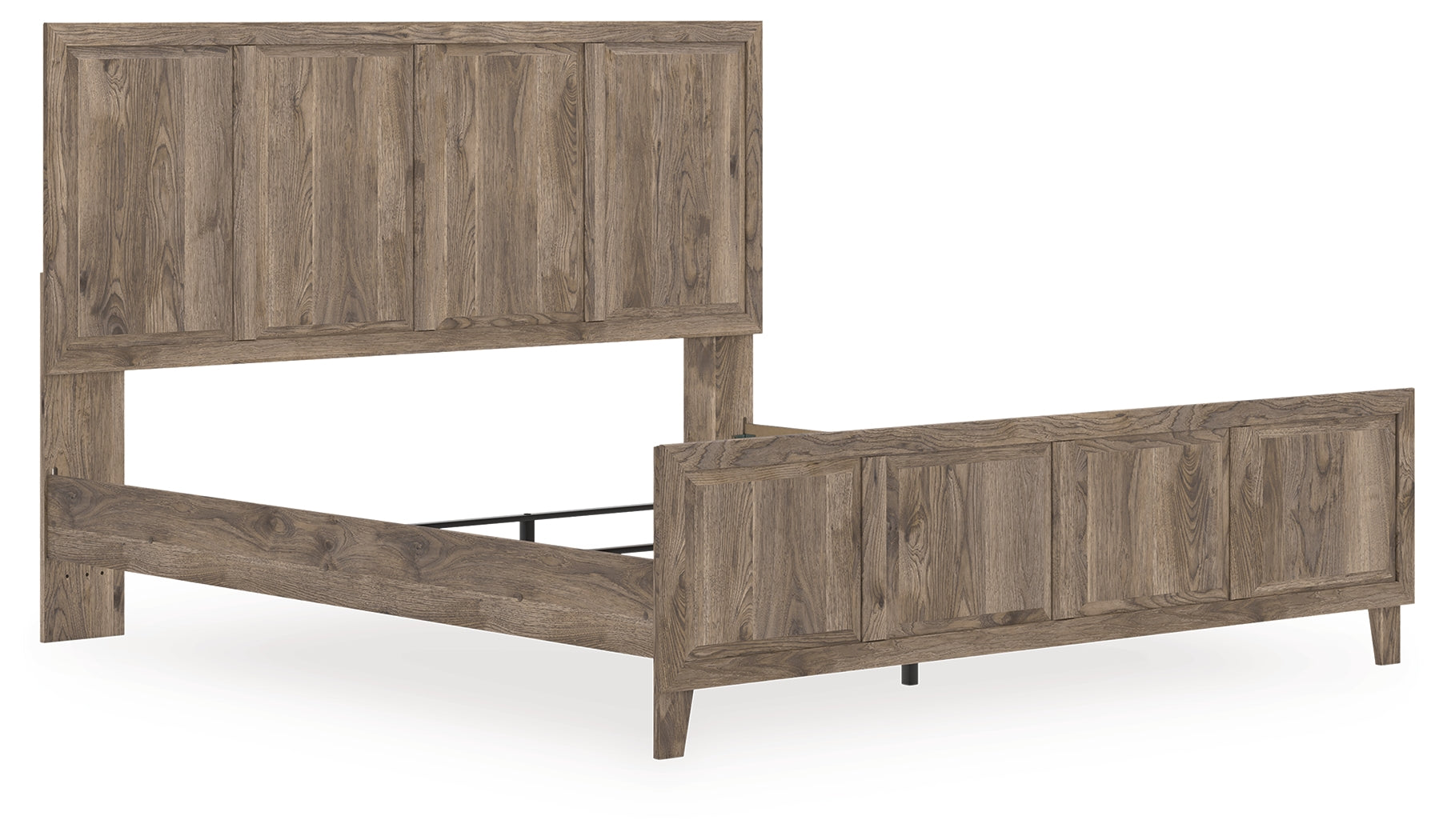 Orleans Furniture - Ashley Furniture - Rusticott Bedroom - King Panel Bed / Brown - PCB2260B6
