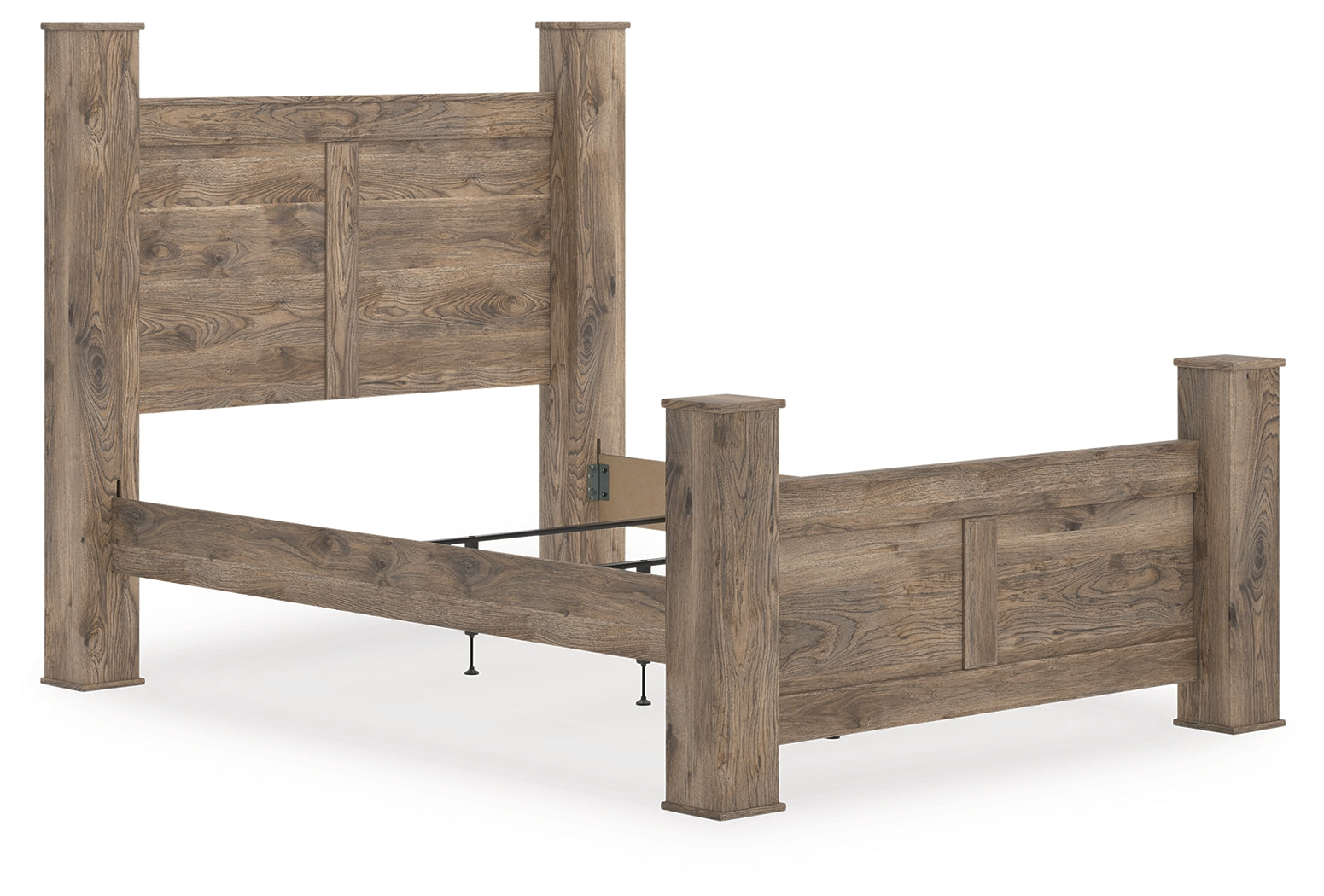Orleans Furniture - Ashley Furniture - Rusticott Bedroom - Two Drawer Night Stand / Brown - PCB2260-92