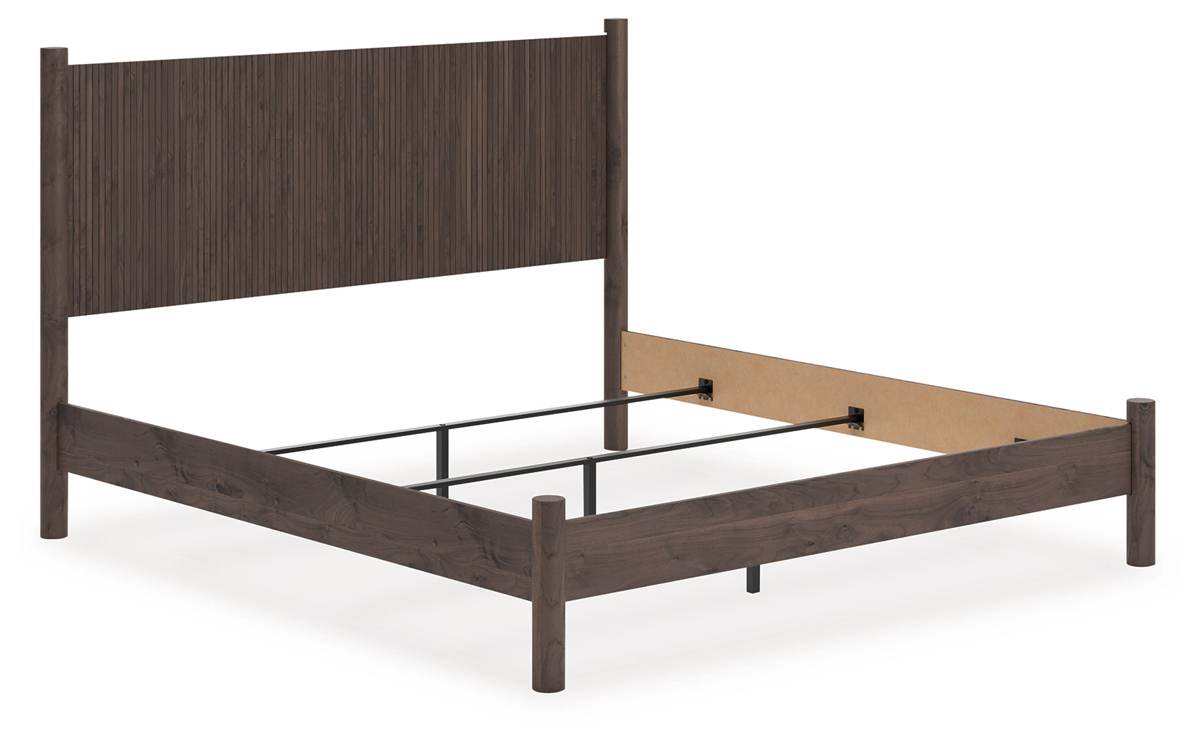 Orleans Furniture - Ashley Furniture - Pamytta Bedroom - King Panel Bed / Brown - PCB2614B26