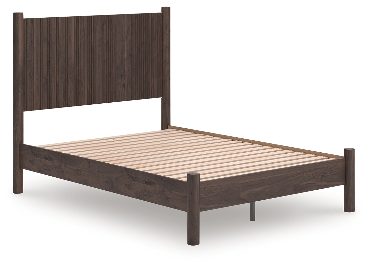 Orleans Furniture - Ashley Furniture - Pamytta Bedroom - Full Panel Platform Bed / Brown - PCB2614B4