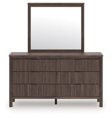 Orleans Furniture - Ashley Furniture - Pamytta Bedroom - Five Drawer Wide Chest / Brown - PCB2614-46