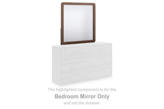 Orleans Furniture - Ashley Furniture - Fortlorn Mirror - Bedroom Mirror / Walnut Brown - PCB386-36