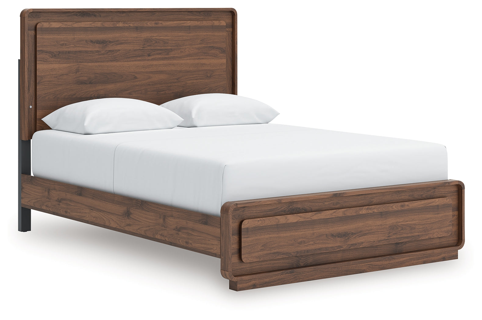 Orleans Furniture - Ashley Furniture - Fortlorn Bedroom - Queen Panel Bed / Walnut Brown - PCB386B2