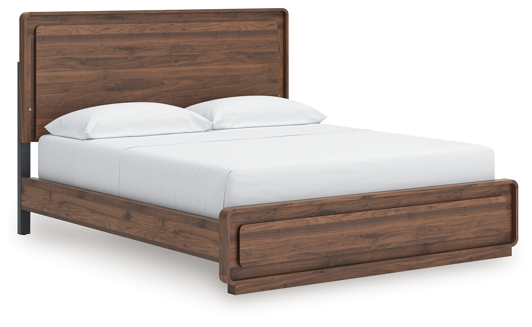 Orleans Furniture - Ashley Furniture - Fortlorn Bedroom - California King Panel Bed / Walnut Brown - PCB386B5