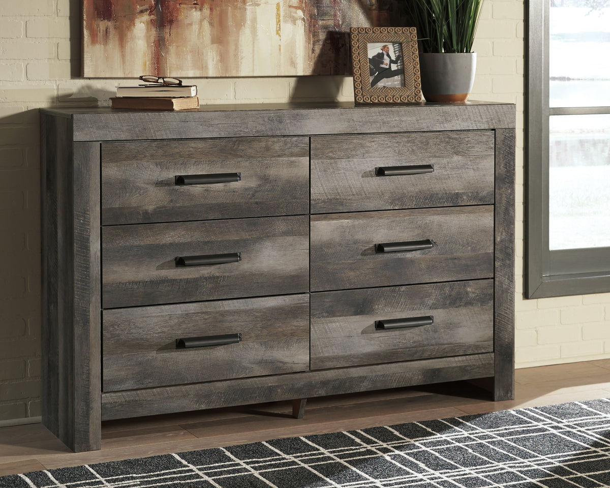 Orleans Furniture - Ashley Furniture - Wynnlow Bedroom - Queen Upholstered Poster Bed / Gray - B440B7