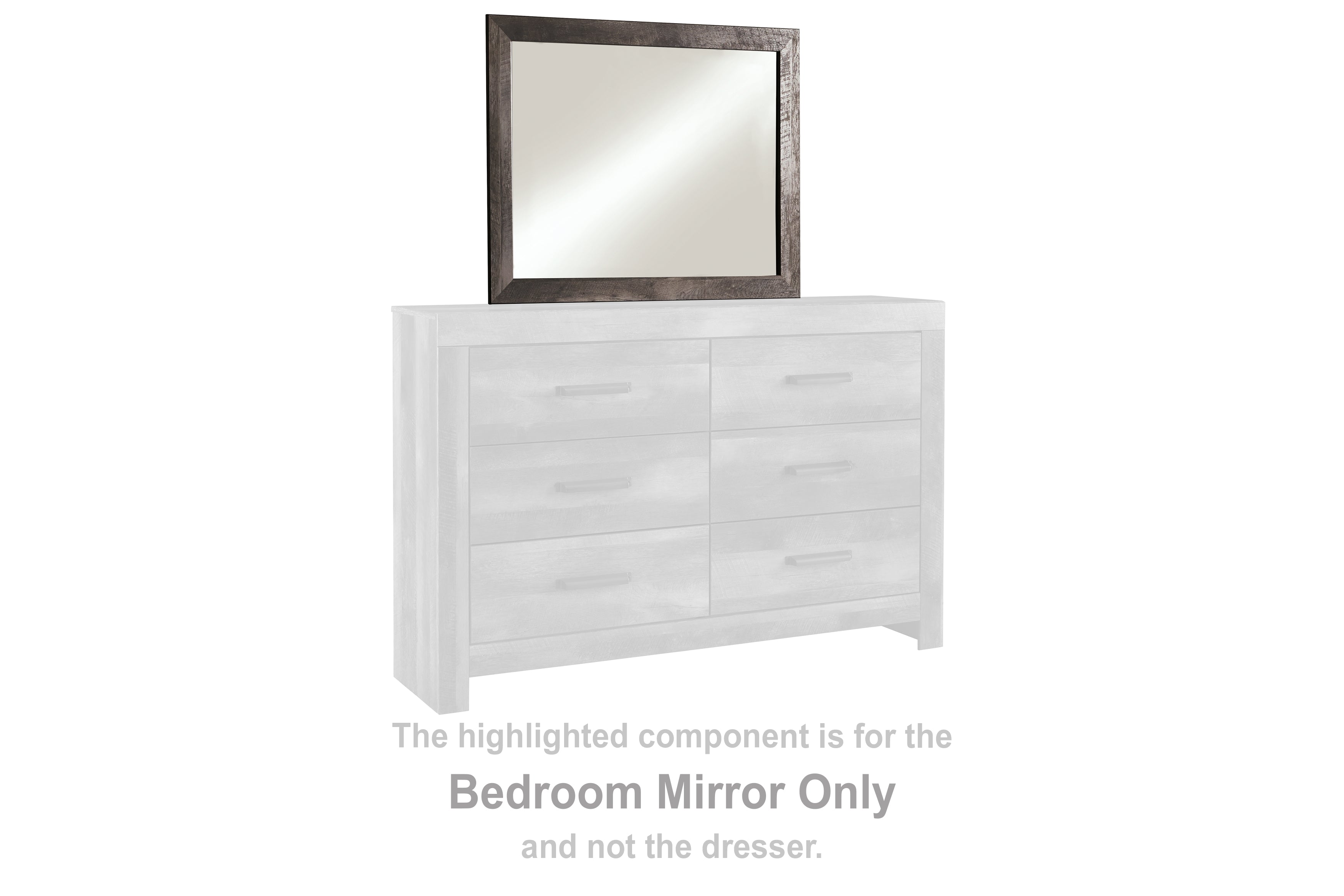 Orleans Furniture - Ashley Furniture - Wynnlow Bedroom - Bedroom Mirror / Gray - B440-36