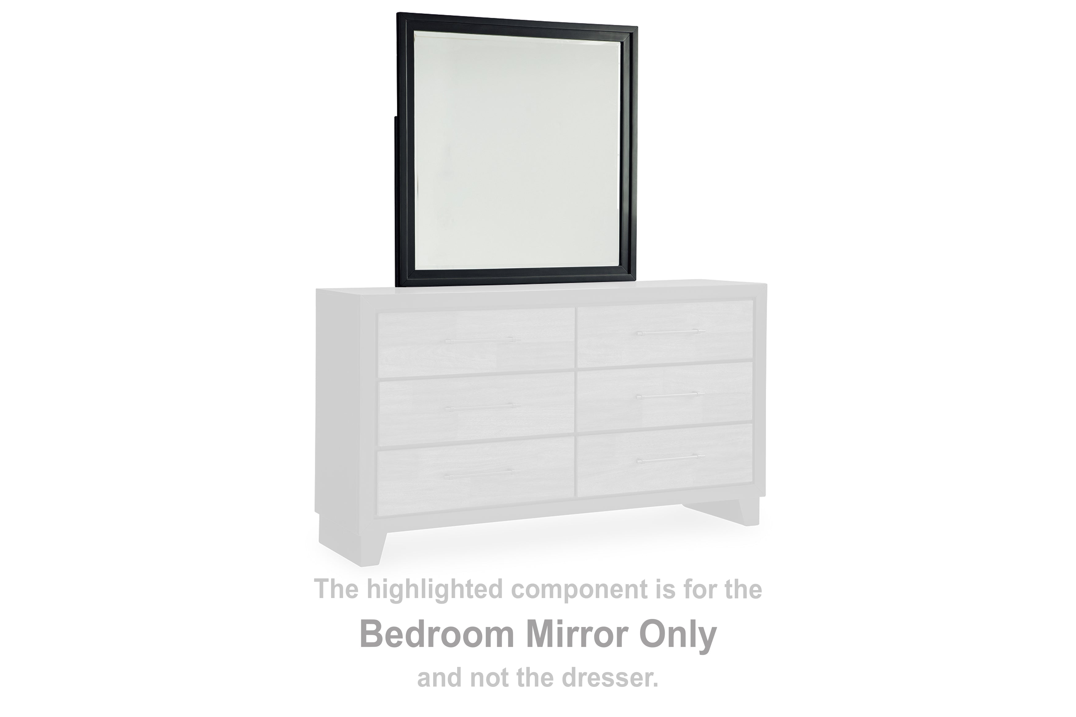 Orleans Furniture - Ashley Furniture - Kraeburn Bedroom - Bedroom Mirror / Brown/Black - B496-36