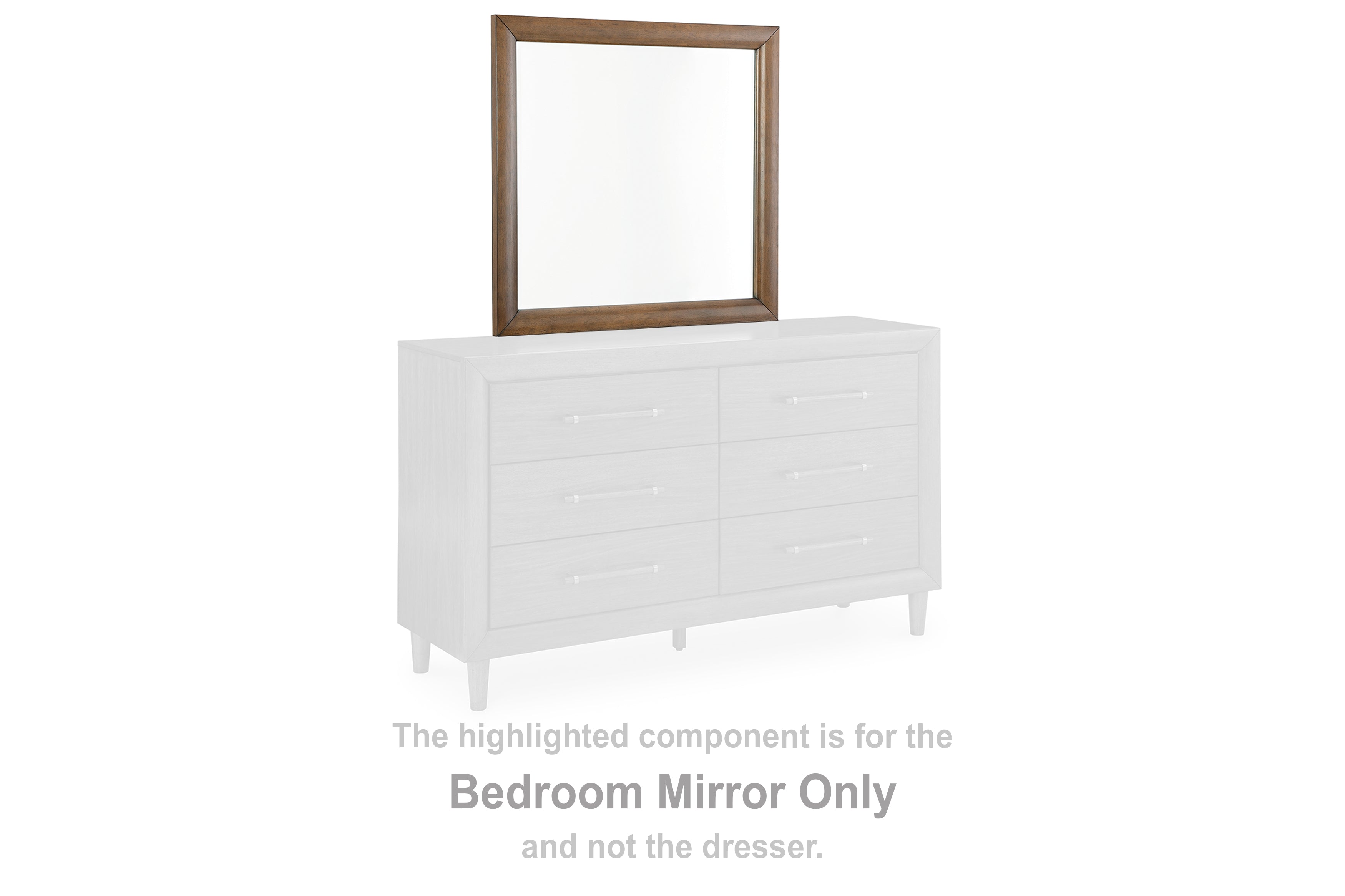 Orleans Furniture - Ashley Furniture - Lyncott Bedroom - Bedroom Mirror / Brown - B615-36