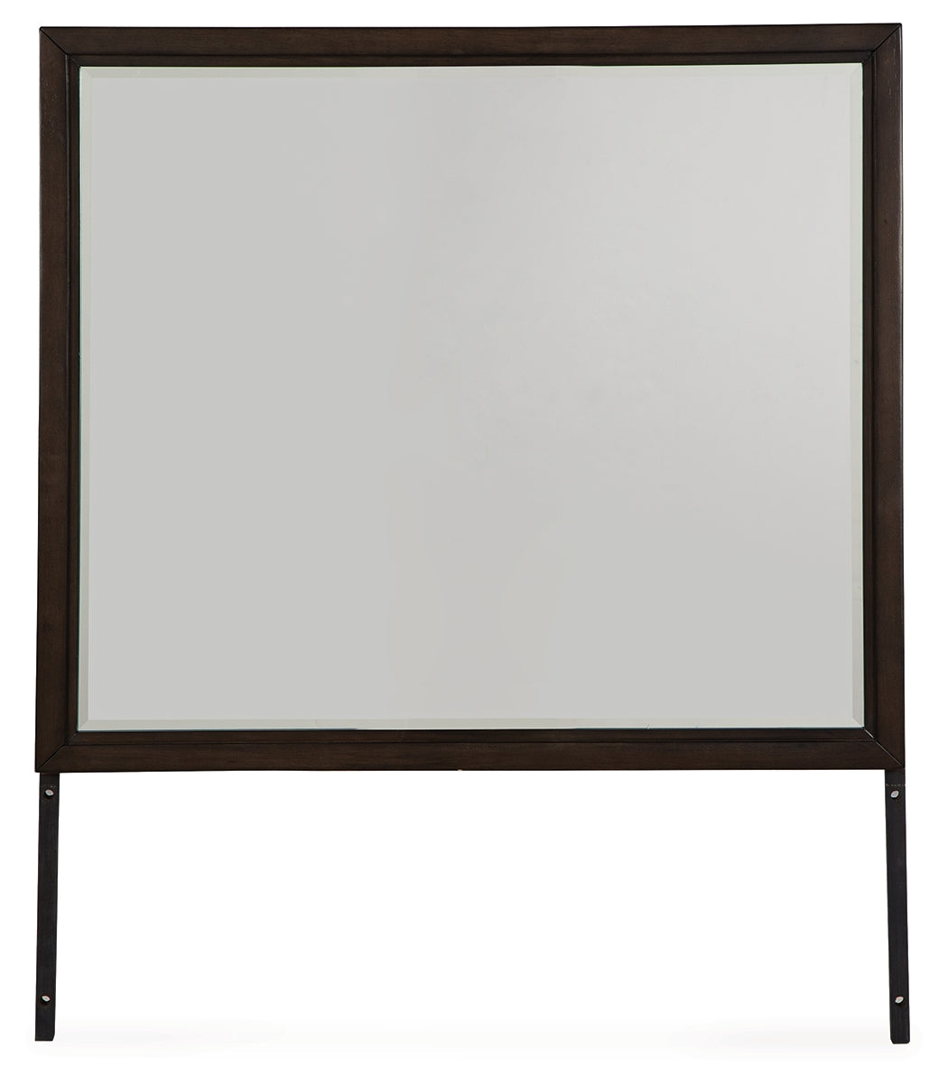 Orleans Furniture - Ashley Furniture - Neymorton Bedroom - Bedroom Mirror / Dark Grayish Brown - B618-36