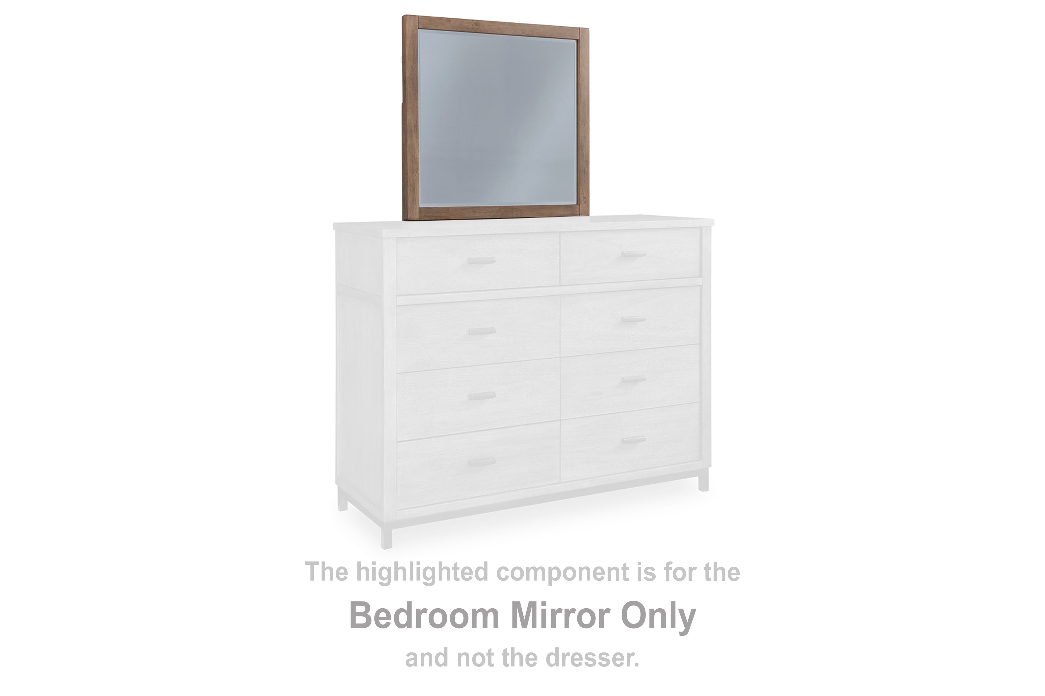 Orleans Furniture - Ashley Furniture - Tomtyn Bedroom - Bedroom Mirror / Light Brown - B622-36