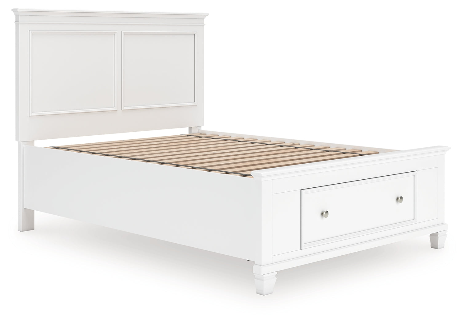 Orleans Furniture - Ashley Furniture - Fortman Bedroom - Full Panel Storage Bed / White - B680B25