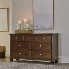 Orleans Furniture - Ashley Furniture - Danabrin Bedroom - California King Panel Storage Bed / Brown - B685B19
