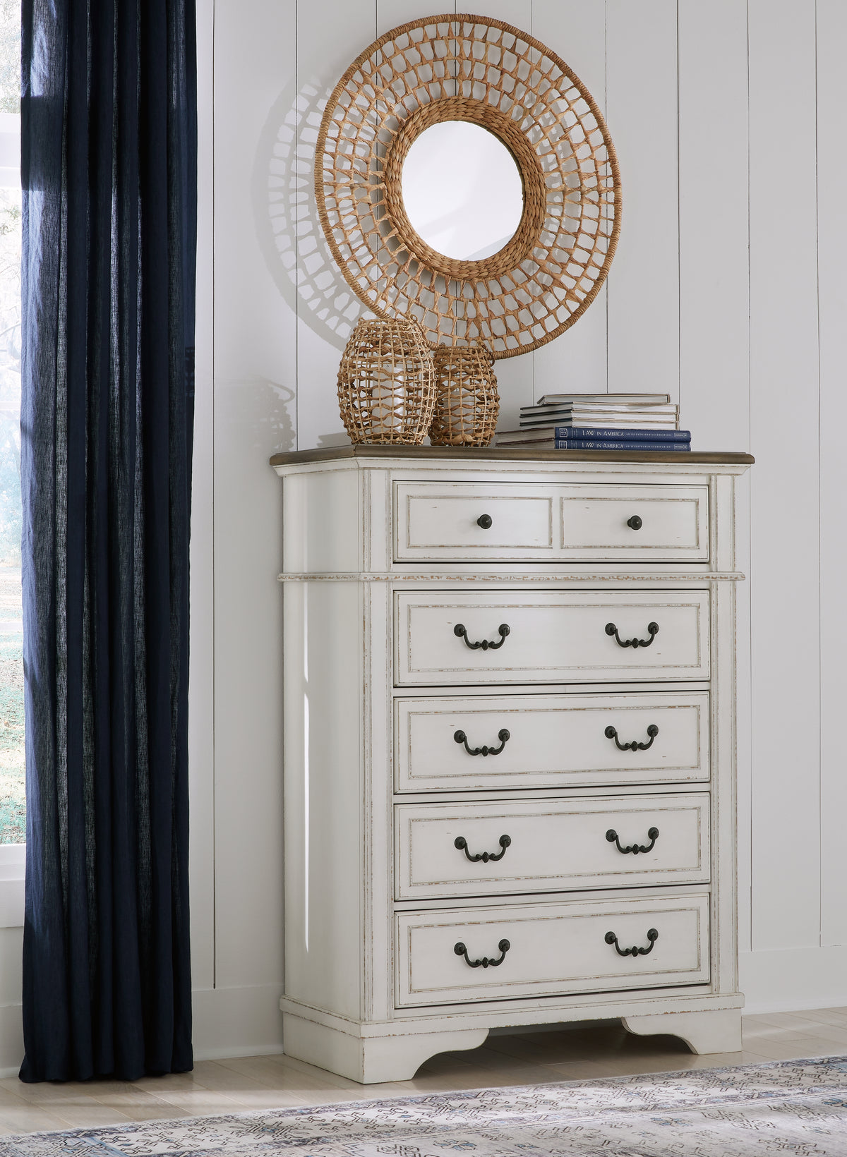 Orleans Furniture - Ashley Furniture - Blendon Bedroom - Five Drawer Chest / Two-tone - B747-46