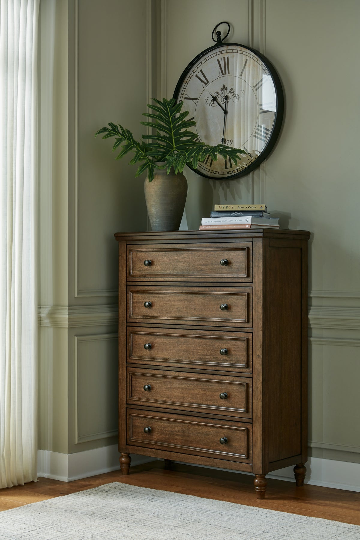 Orleans Furniture - Ashley Furniture - Sturlayne Bedroom - California King Upholstered Panel Bed / Brown - B787B5