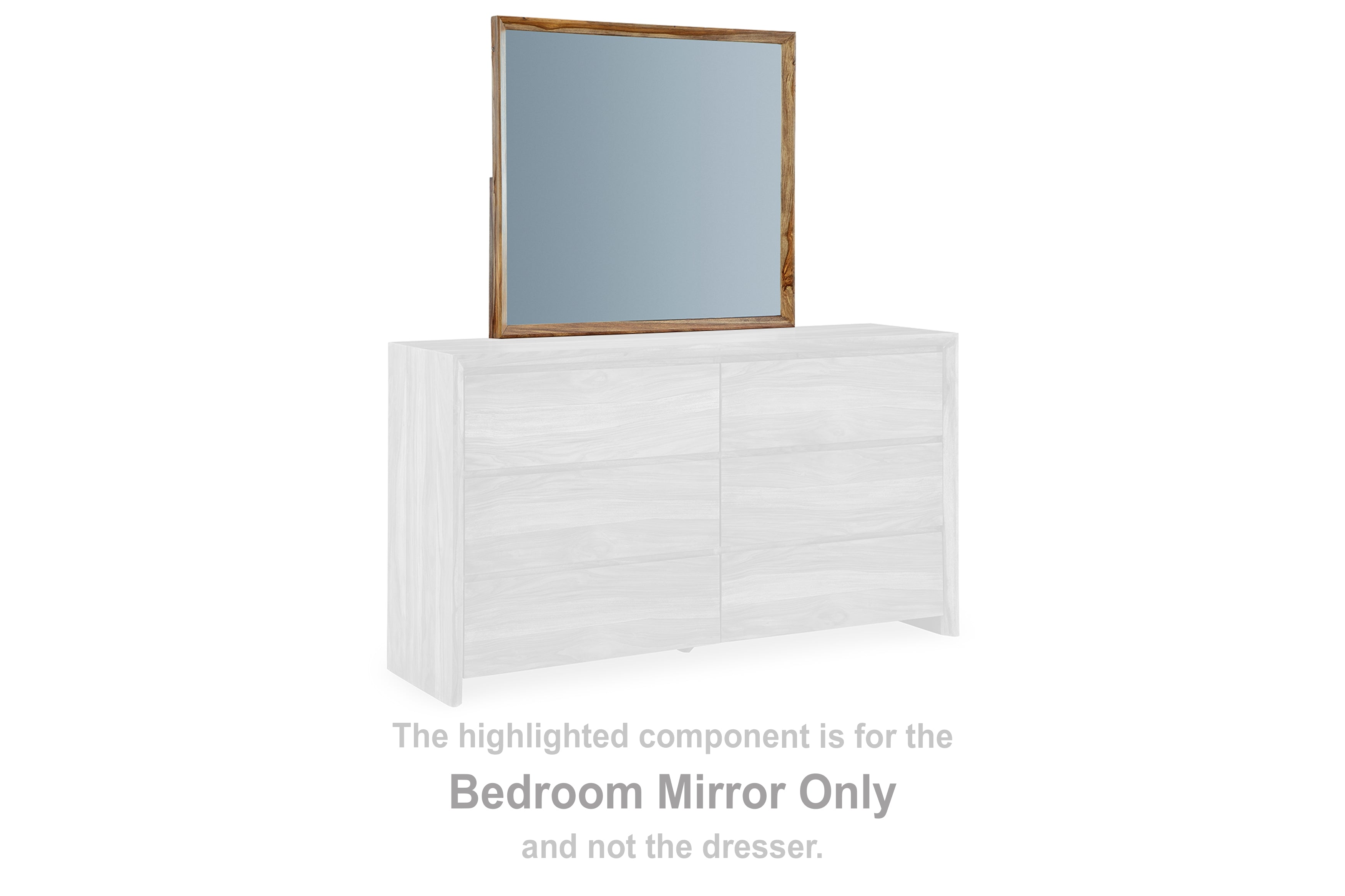 Orleans Furniture - Ashley Furniture - Dressonni Bedroom - Bedroom Mirror / Brown - B790-36