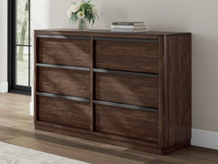 Orleans Furniture - Ashley Furniture - Dilenno Bedroom - Two Drawer Night Stand / Dark Brown - PCB857-92