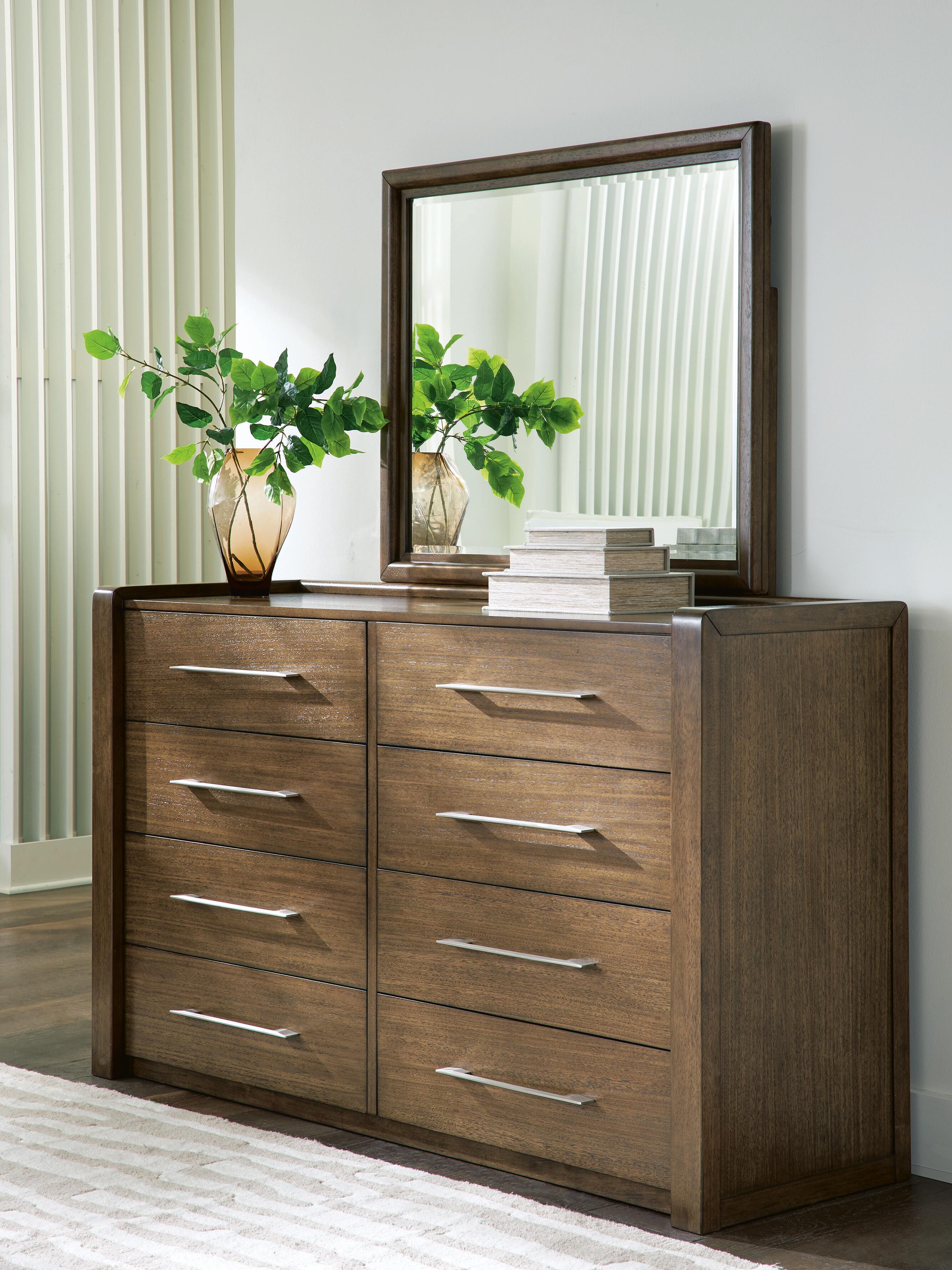 Orleans Furniture - Ashley Furniture - Marxmore Bedroom - Dresser and Mirror / Brown - B863B1
