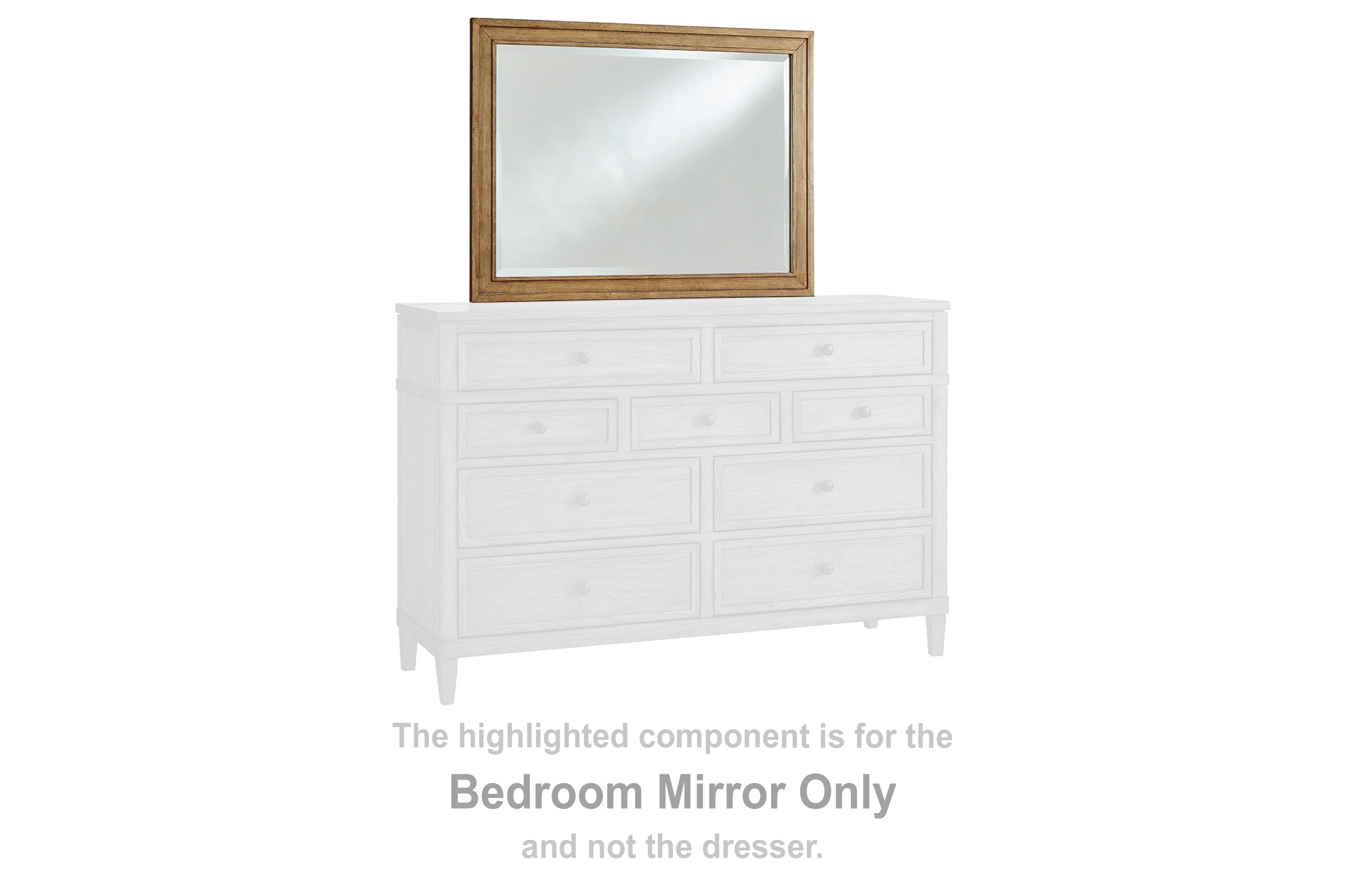 Orleans Furniture - Ashley Furniture - Sharlance Bedroom - Bedroom Mirror / Brown - B895-36