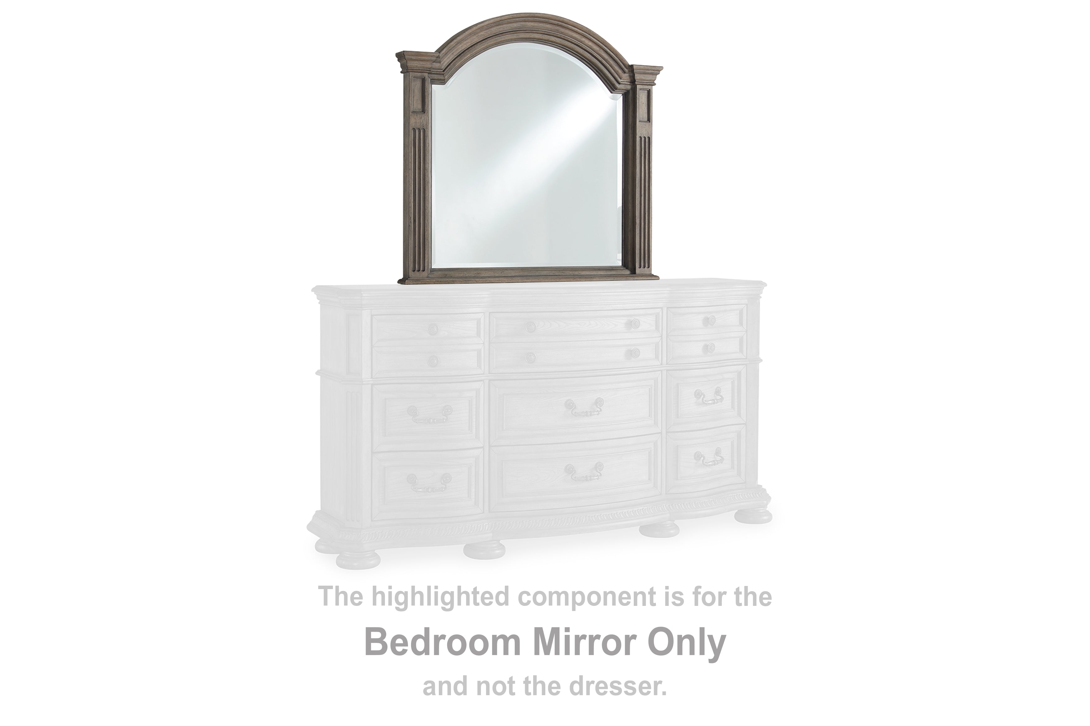 Orleans Furniture - Ashley Furniture - Ardenfield Bedroom - Bedroom Mirror / Light Brown - B944-36