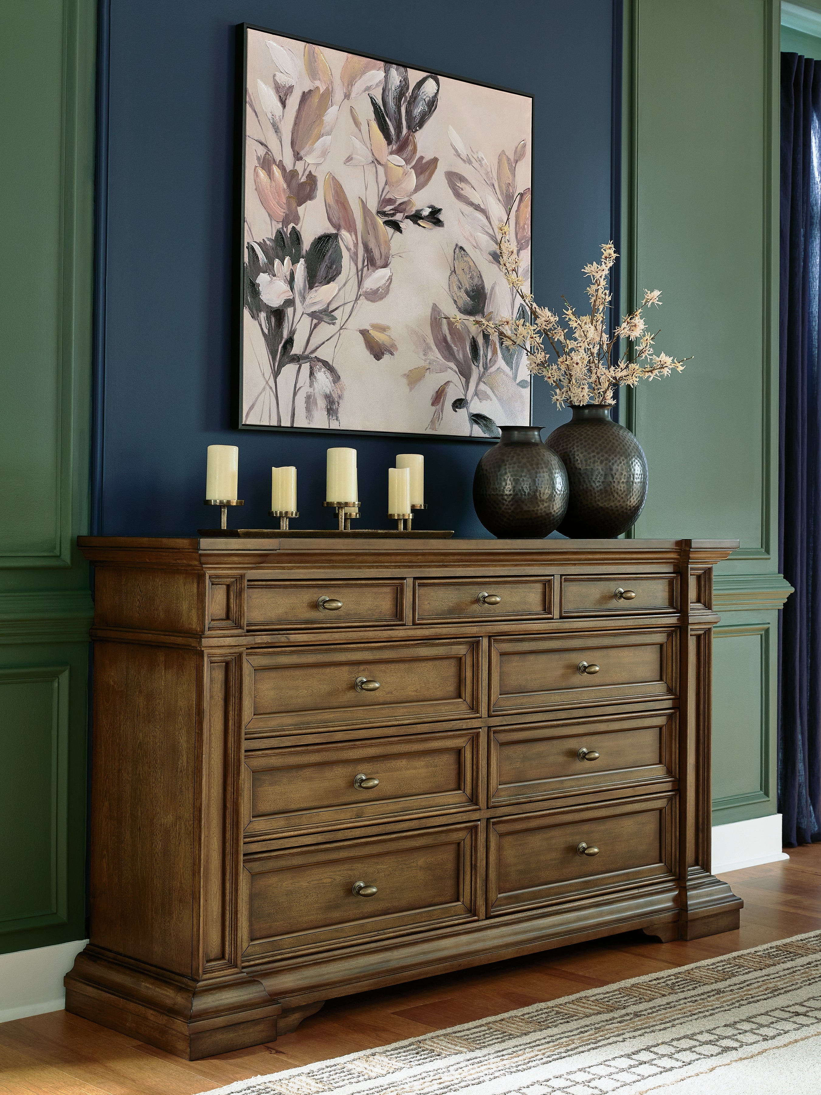 Orleans Furniture - Ashley Furniture - Frantanna Bedroom - Dresser / Brown - PCB949-31