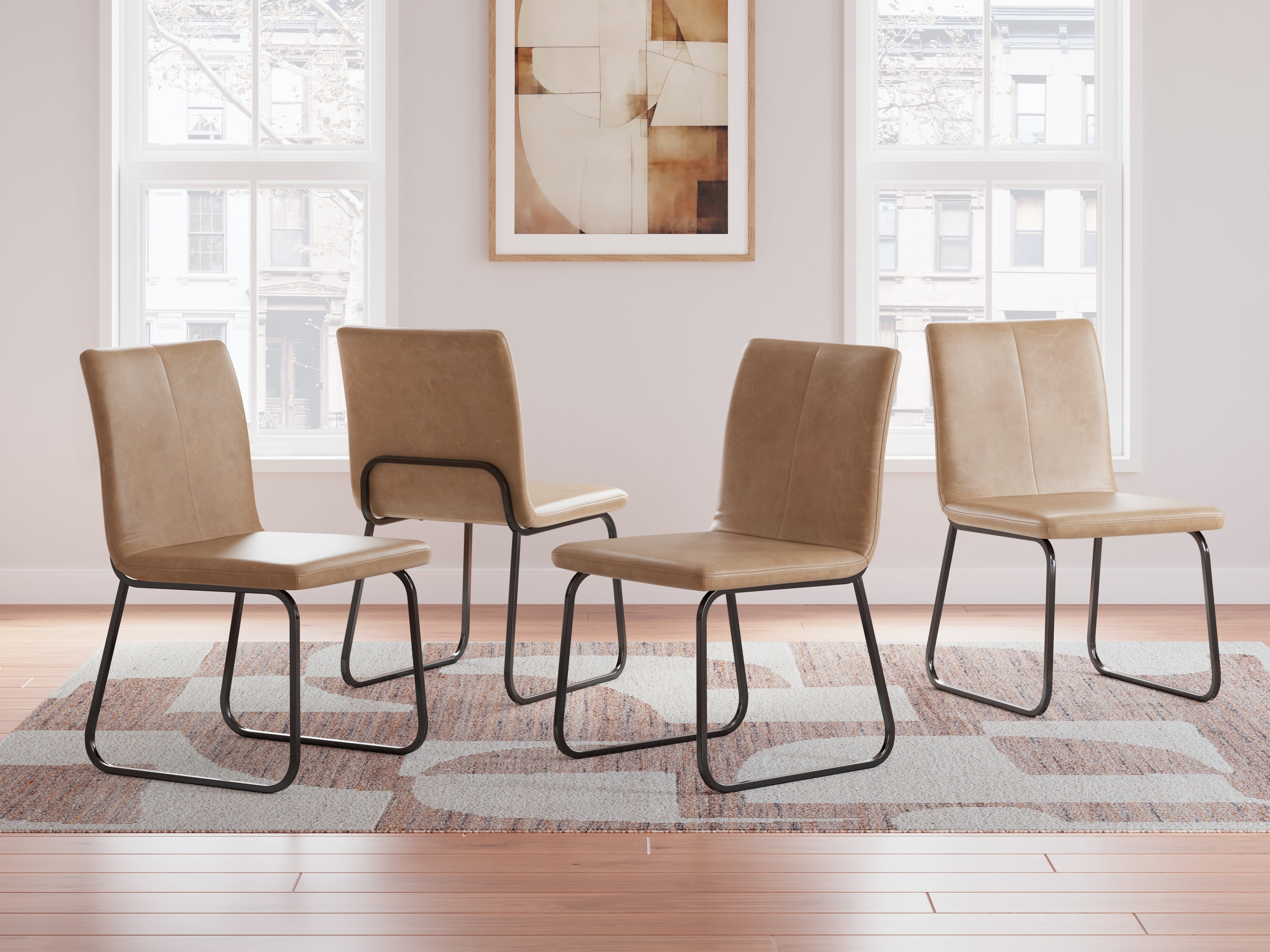 Orleans Furniture - Ashley Furniture - Pharwynn Dining Room - Dining Chair (Set of 4) / Multi - D446-02X4