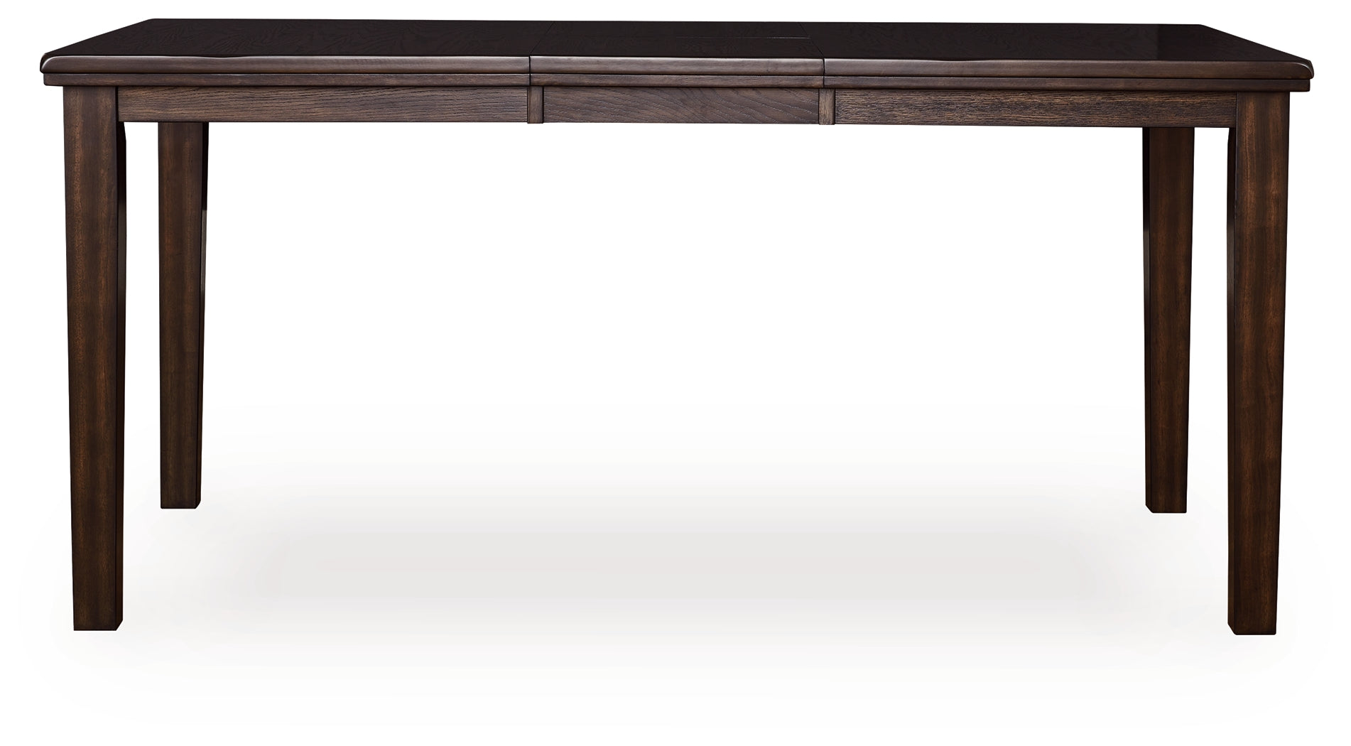 Orleans Furniture - Ashley Furniture - Haddigan Dining Room - DRM Counter Butterfly EXT TBL / Dark Brown - D596-32