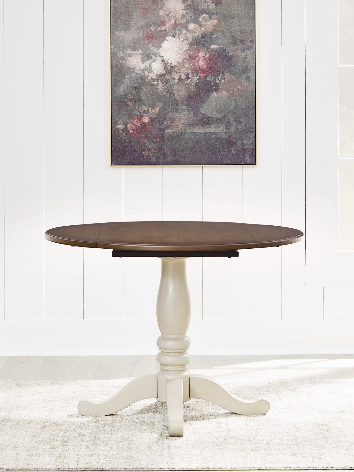 Orleans Furniture - Ashley Furniture - Wirloni Dining Room - Round DRM Drop Leaf Table - PCD616-15