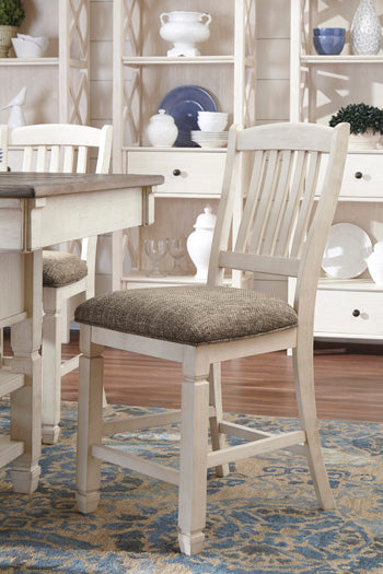 Orleans Furniture - Ashley Furniture - Bolanburg Dining Room - Counter Height Bar Stool (Set of 2) / Two-tone - D647-124X2
