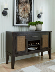 Orleans Furniture - Ashley Furniture - Galliden Dining Room - RECT Dining Room EXT Table / Black/Brown - D841-55