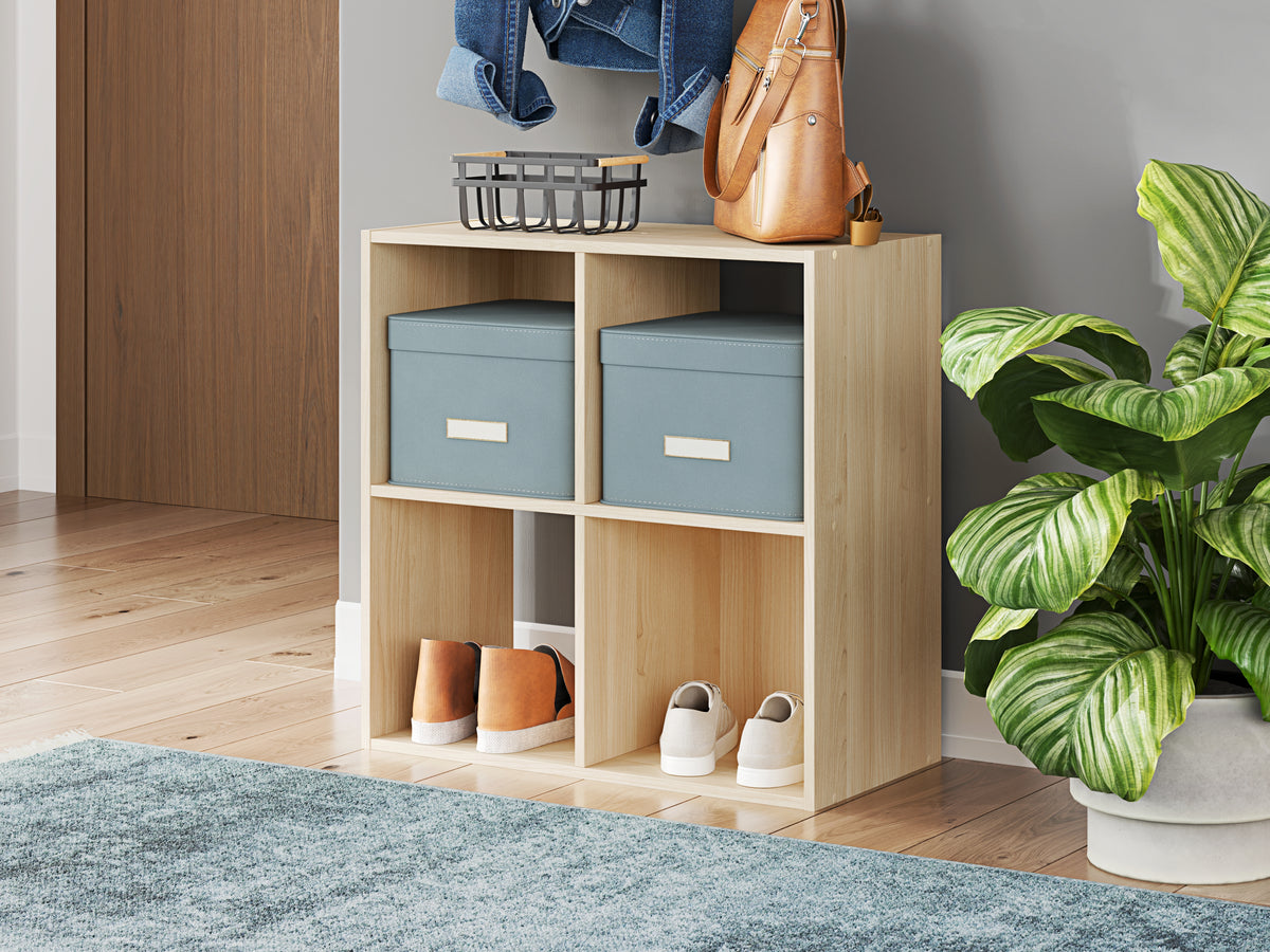 Orleans Furniture - Ashley Furniture - Piperton Four Cube Organizer - Four Cube Organizer / Charcoal - EA5514-2X2