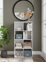 Orleans Furniture - Ashley Furniture - Onita Eight Cube Organizer - Eight Cube Organizer / White - EA9630-4X2