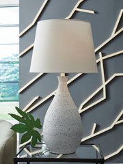 Orleans Furniture - Ashley Furniture - Wyattford Lighting - Metal Table Lamp (1/CN) / White/Black - L207614