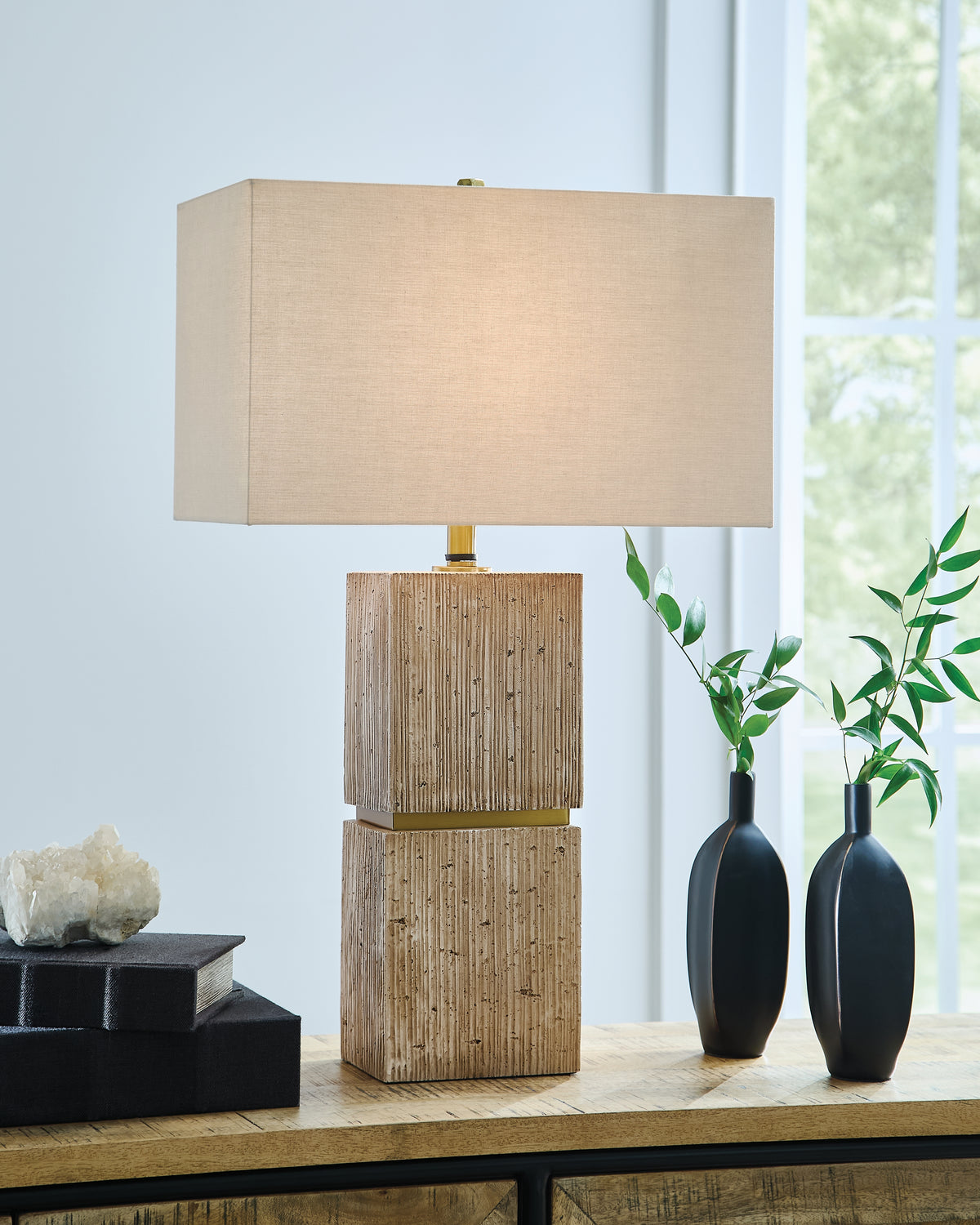 Orleans Furniture - Ashley Furniture - Laddner Lighting - Poly Table Lamp (1/CN) - L236054