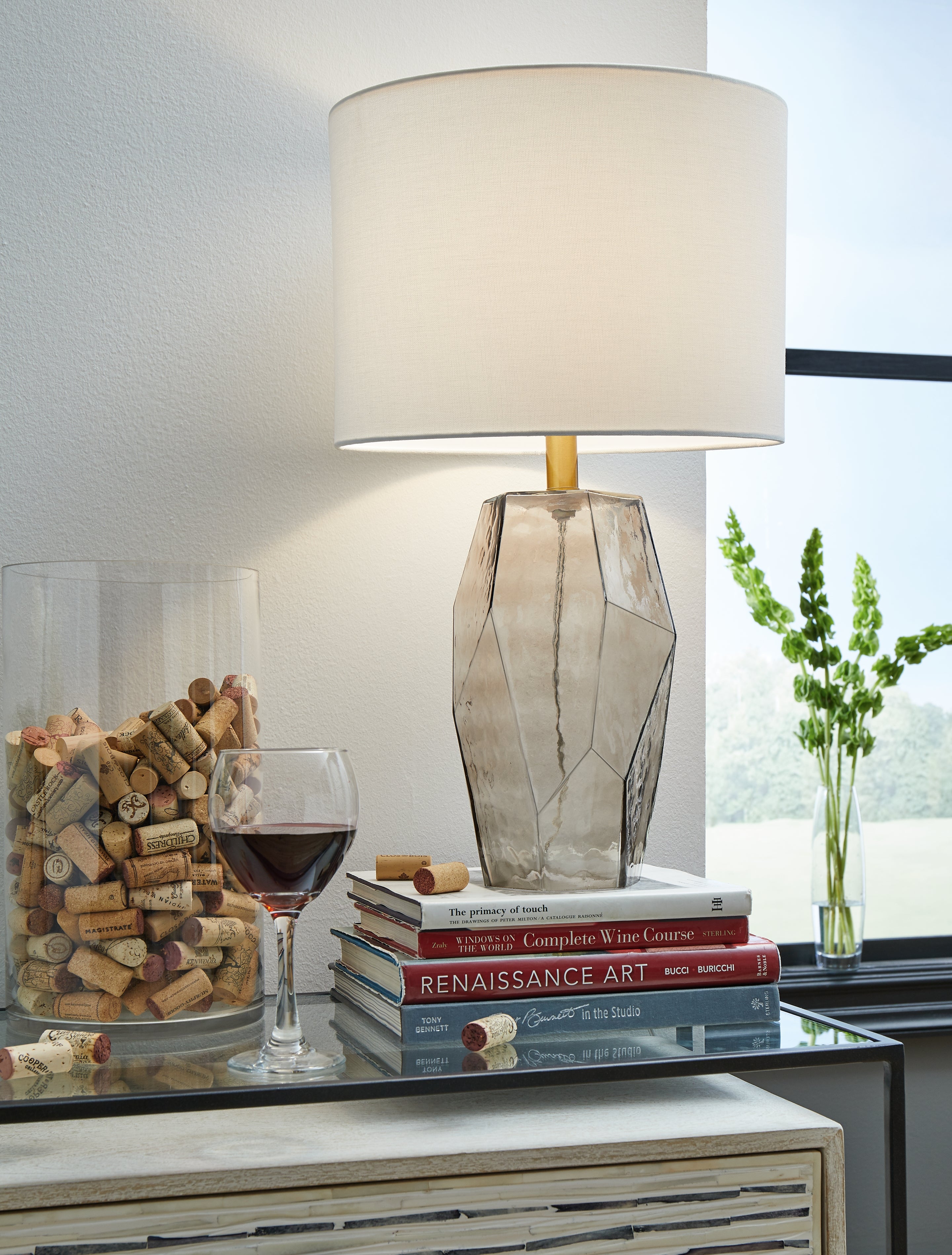 Orleans Furniture - Ashley Furniture - Taylow Lighting - Table Lamp (Set of 2) / Gray - L430794X2