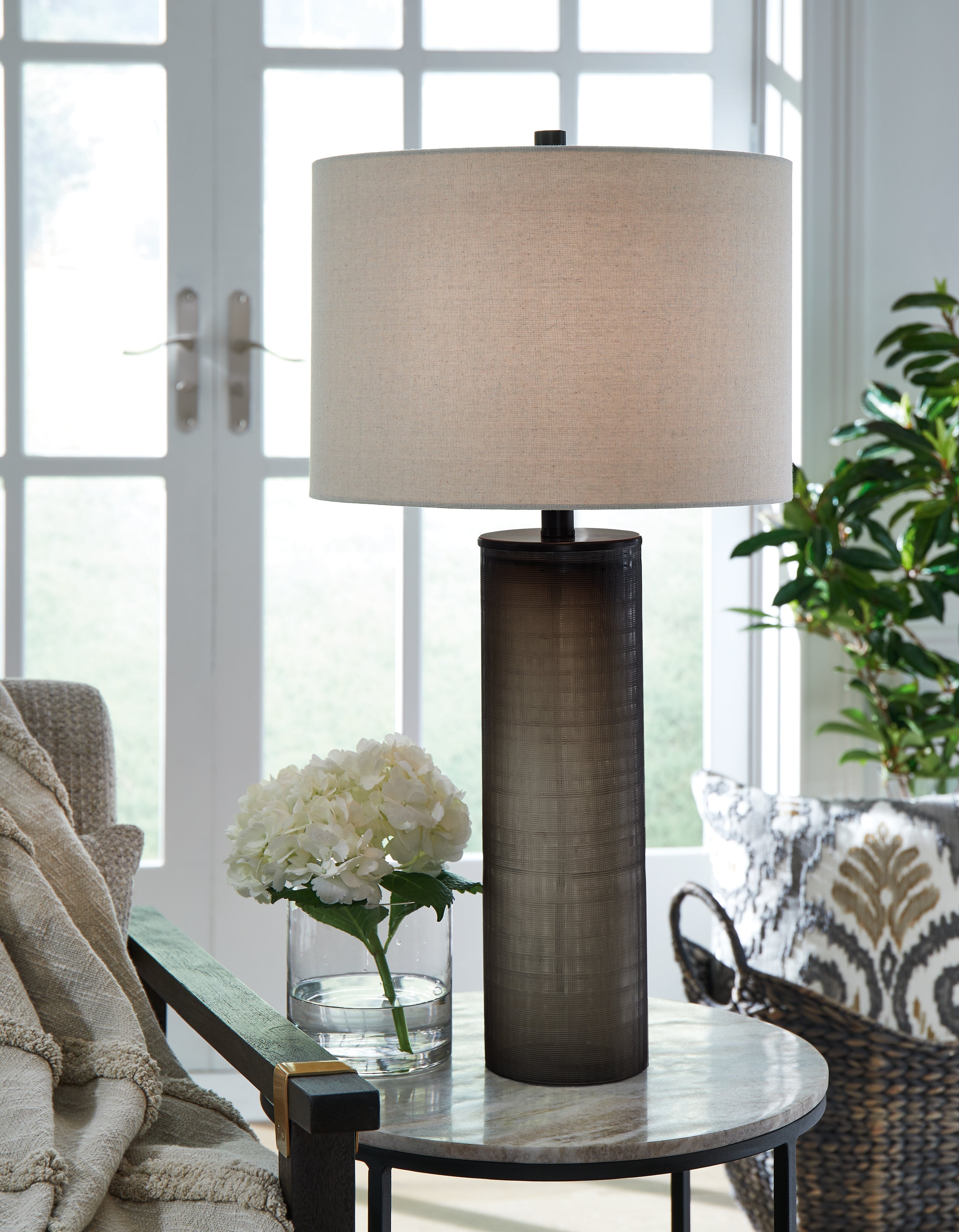 Orleans Furniture - Ashley Furniture - Dingerly Lighting - Table Lamp (Set of 2) / Brown - L430824X2
