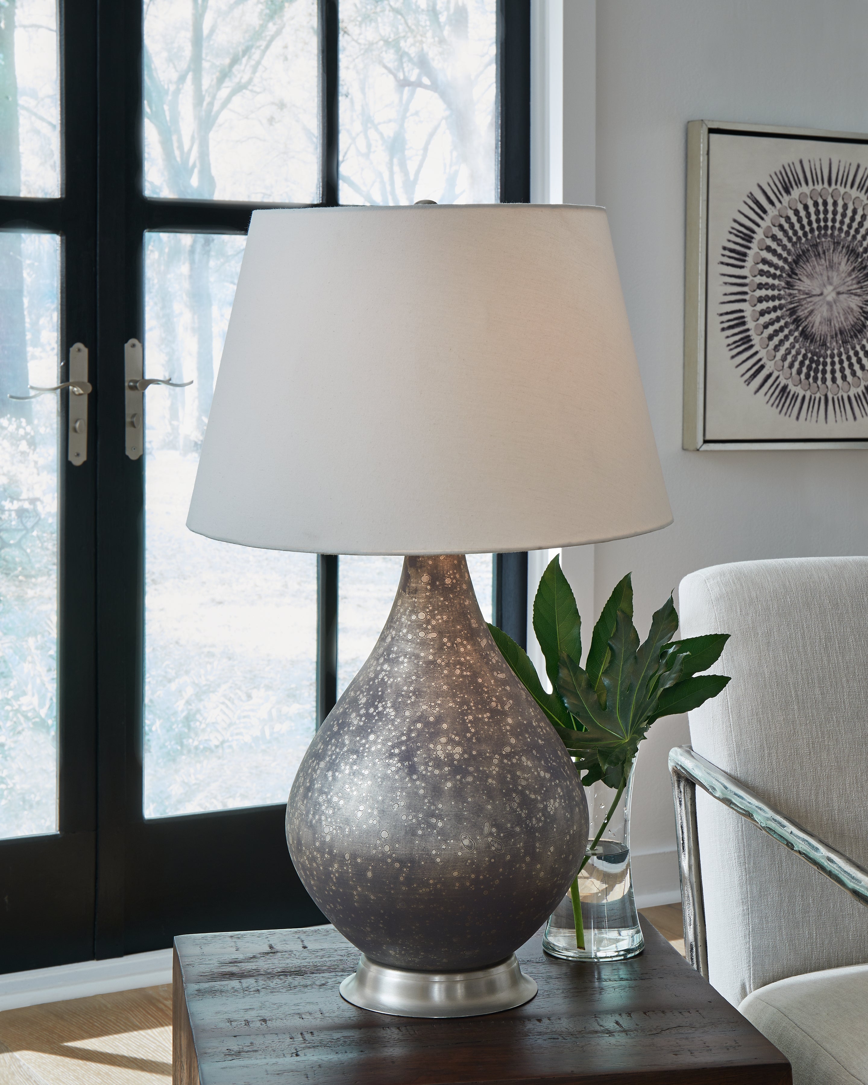 Orleans Furniture - Ashley Furniture - Bluacy Lighting - Table Lamp (Set of 2) / Antique Gray - L430834X2