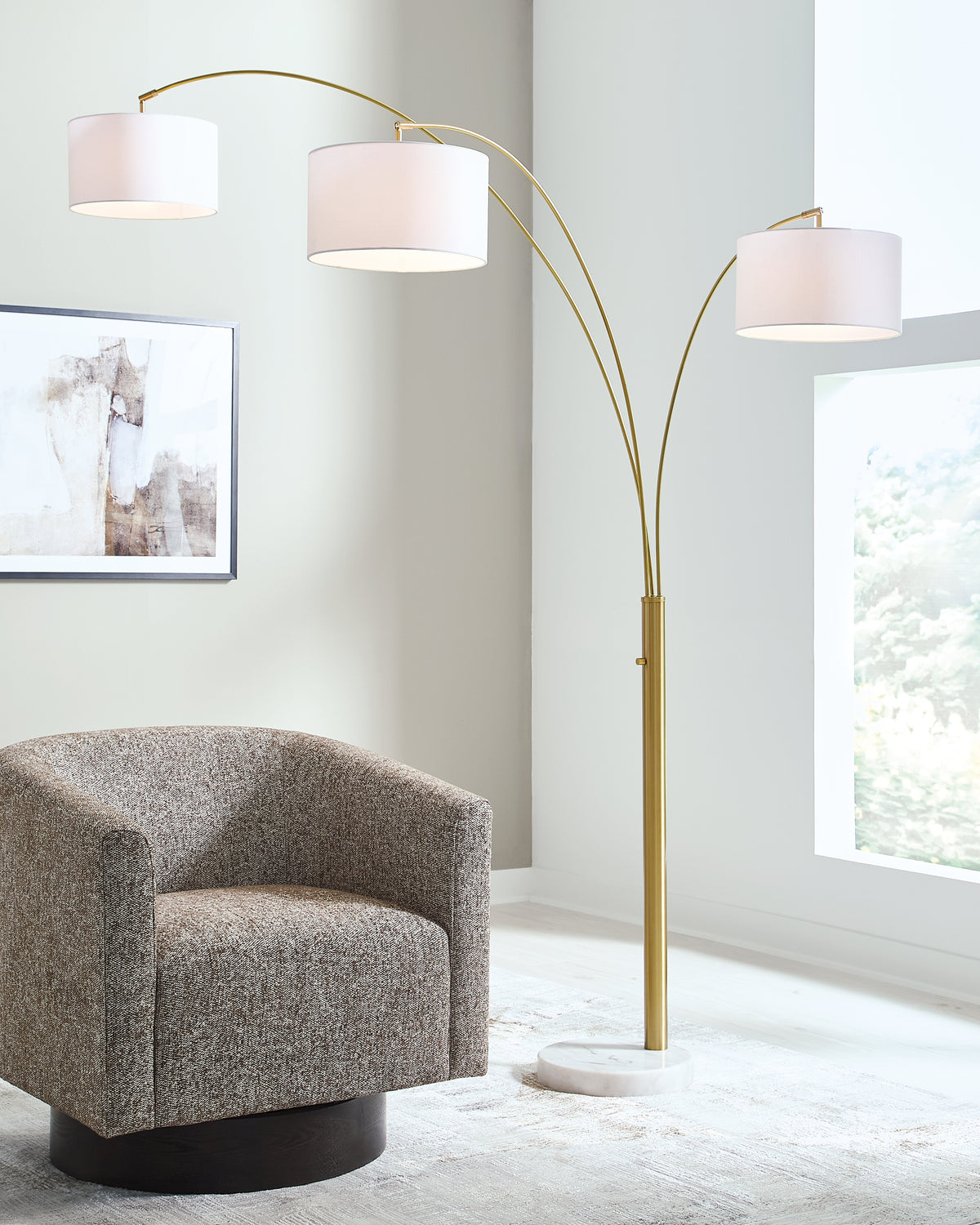 Orleans Furniture - Ashley Furniture - Valo Lighting - Metal Arc Lamp (1/CN) - L725169