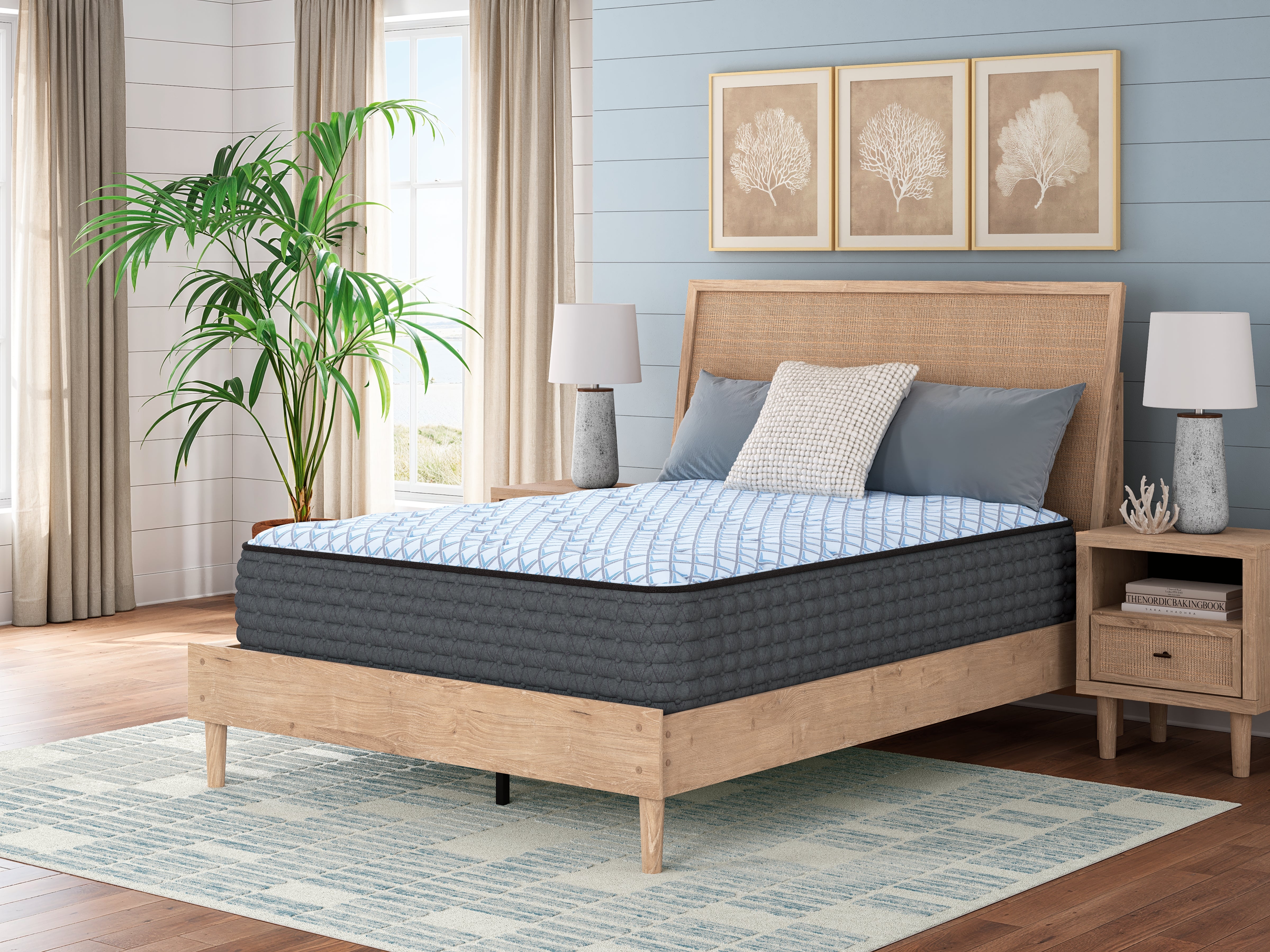 Orleans Furniture - Ashley Furniture - Destin Cove Plush Mattresses - Full / Blue - M33121
