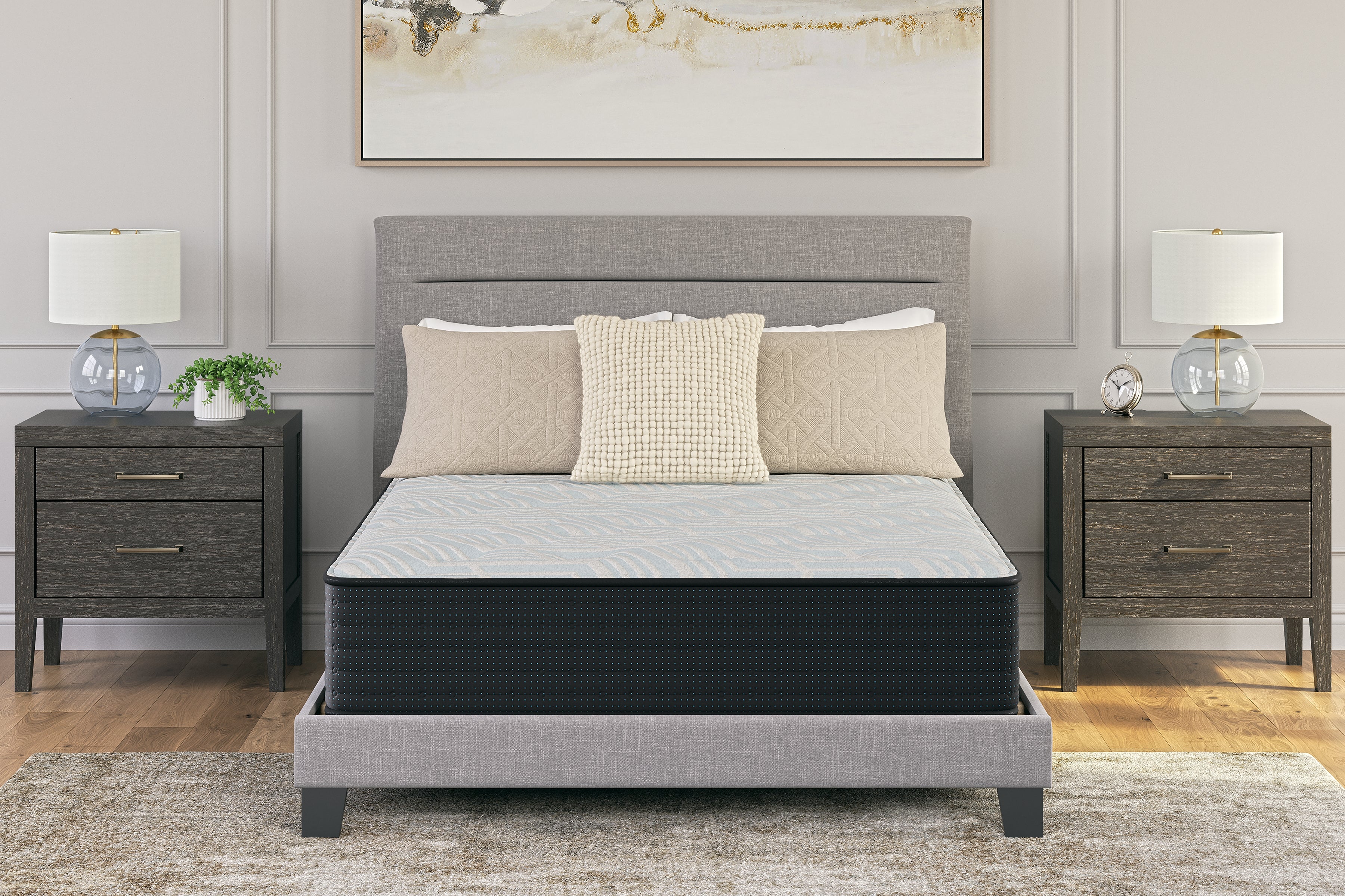 Orleans Furniture - Ashley Furniture - Palisades Firm Mattresses - Full / Gray/Blue - M41521