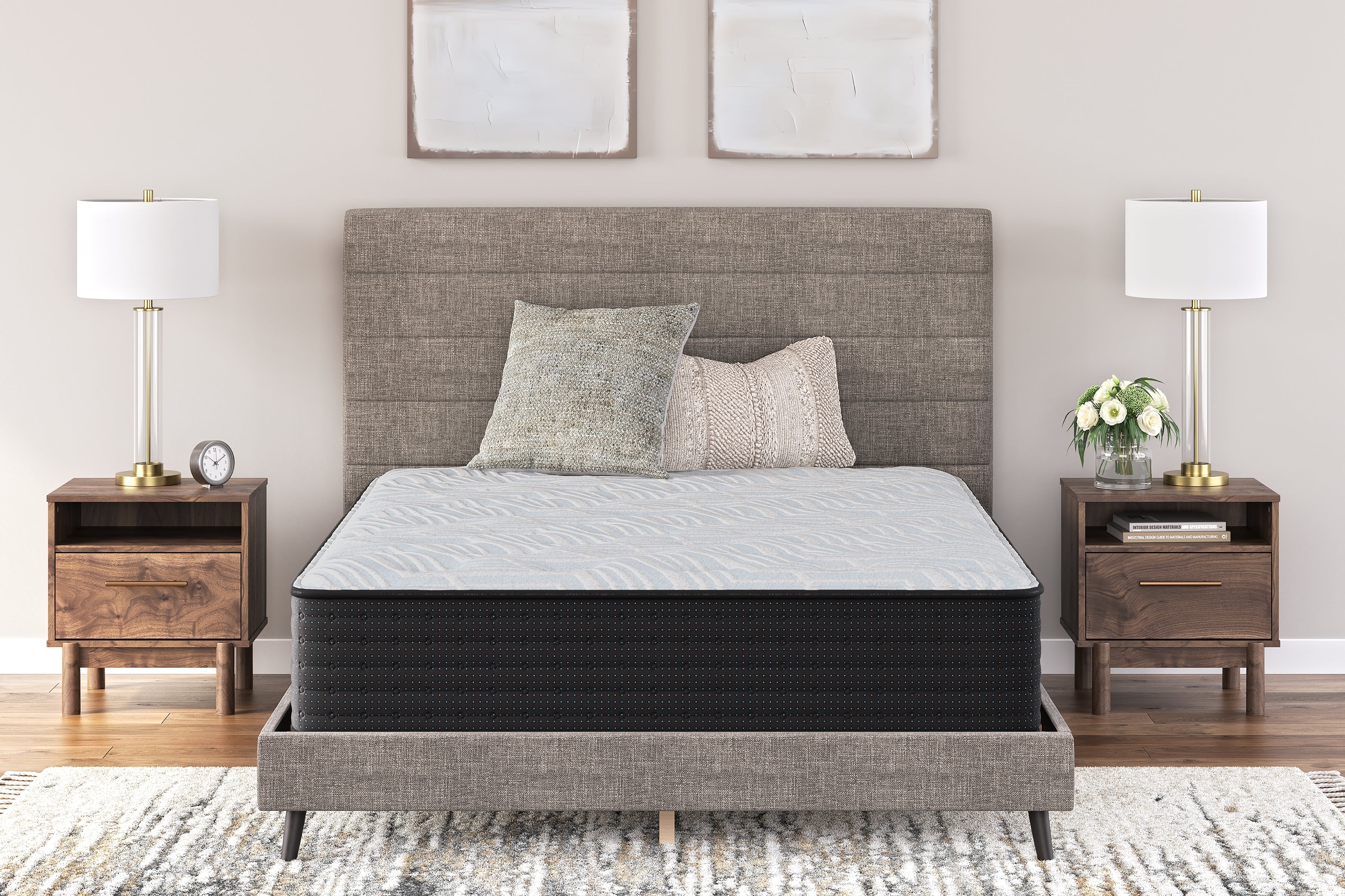 Orleans Furniture - Ashley Furniture - Palisades Plush Mattresses - Full / Gray/Blue - M41621
