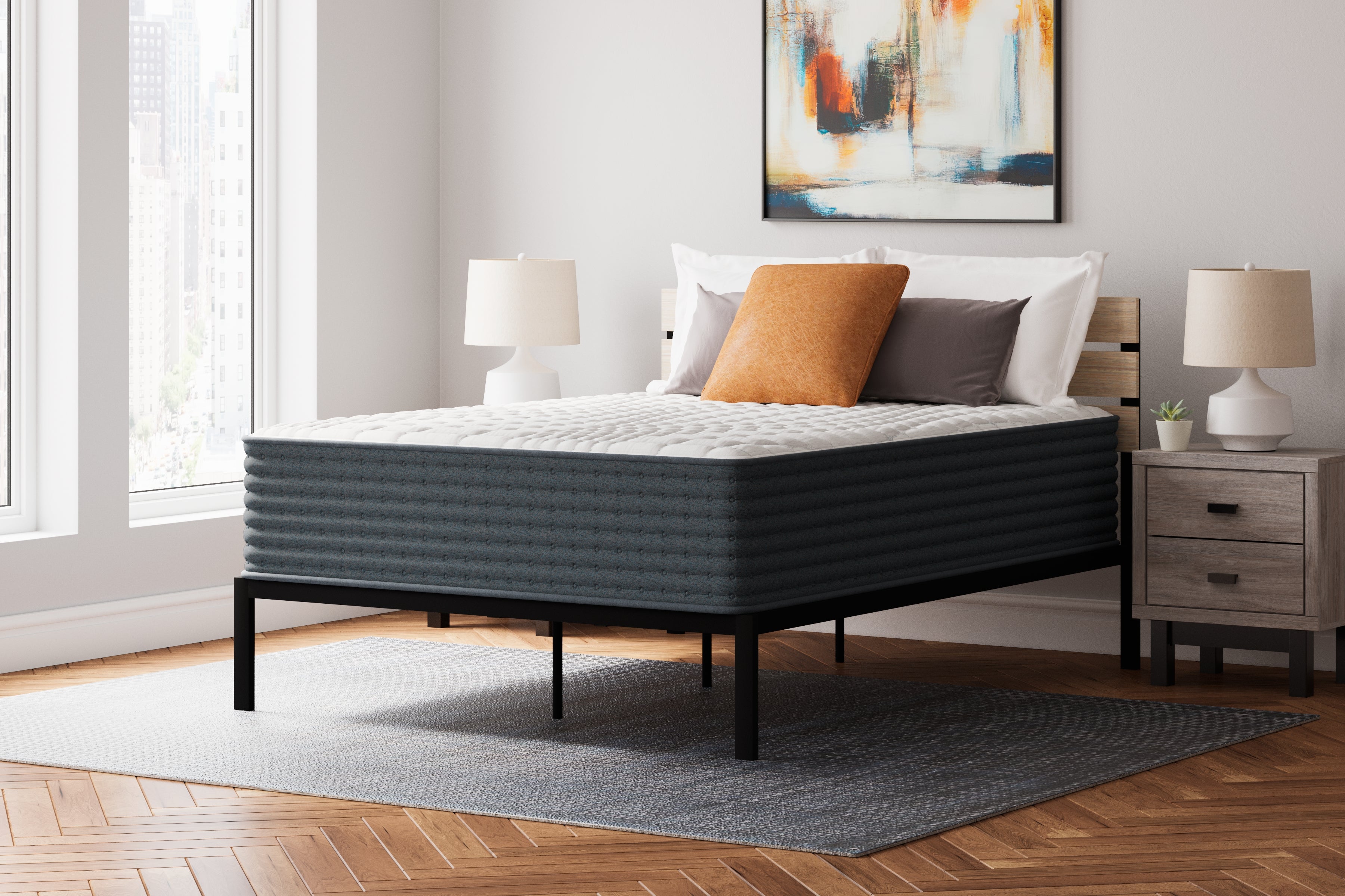 Orleans Furniture - Ashley Furniture - Hybrid 1400 Mattresses - Queen / White - M43731